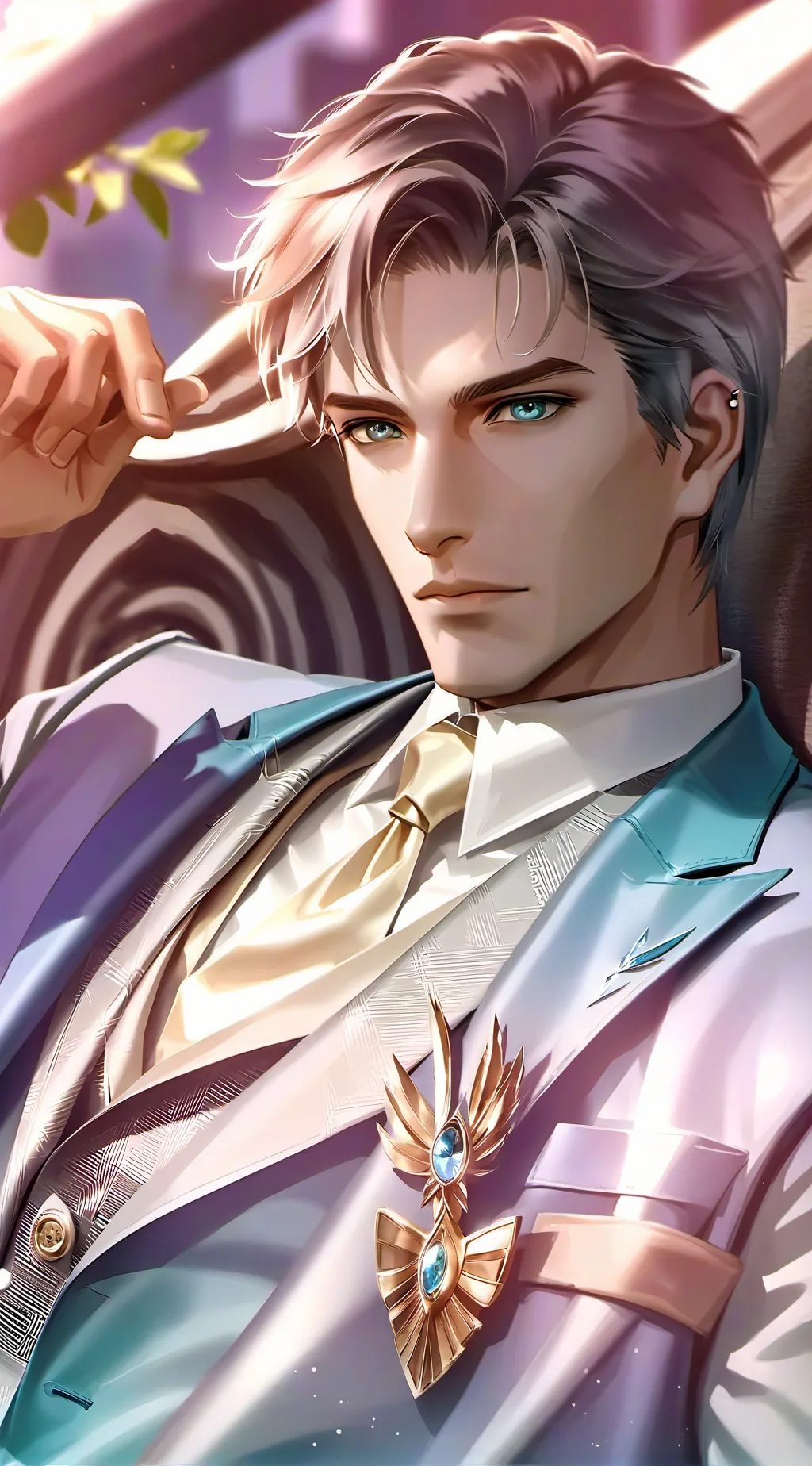 ai character: Damian background