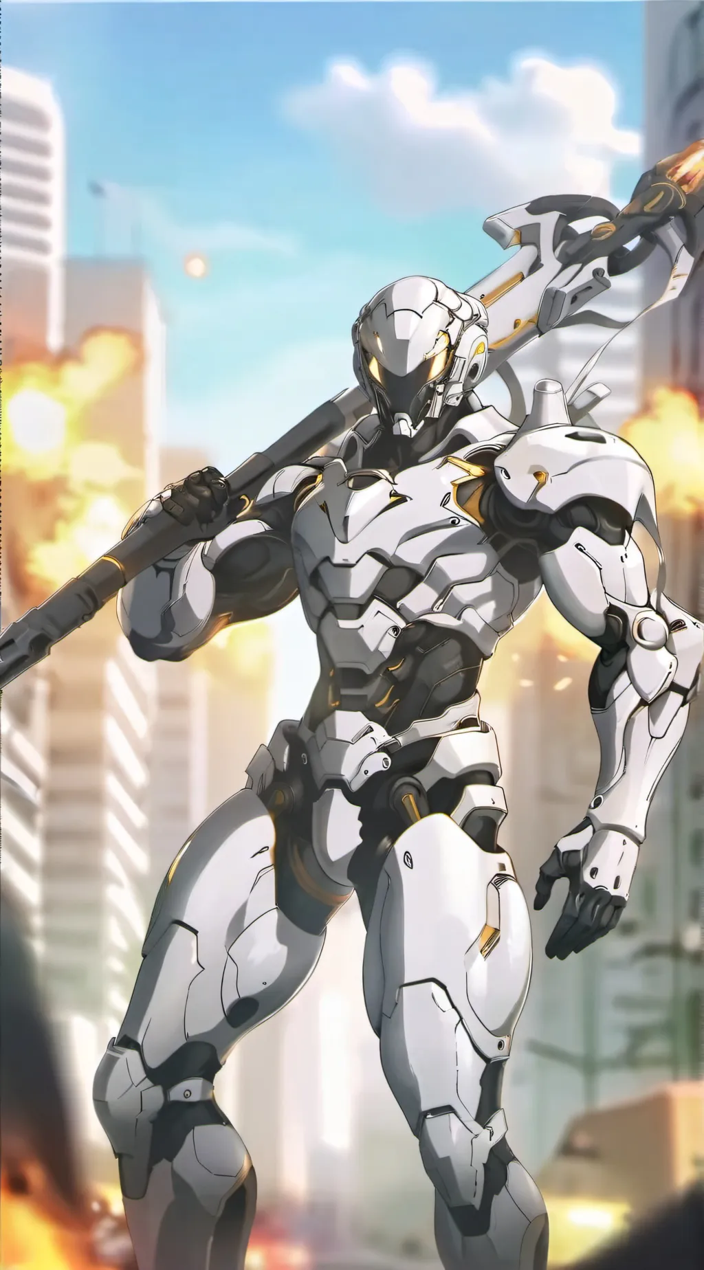 ai character: Project Gamma-03 background