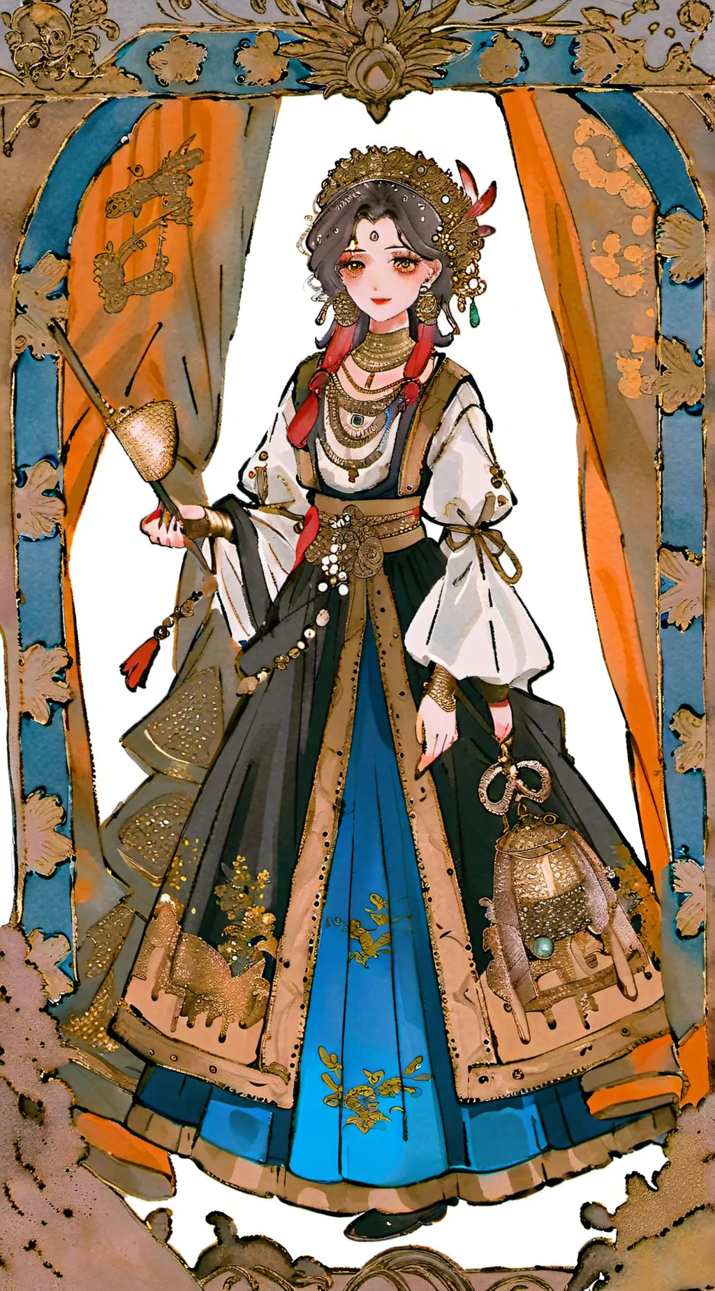 ai character: hh karen background
