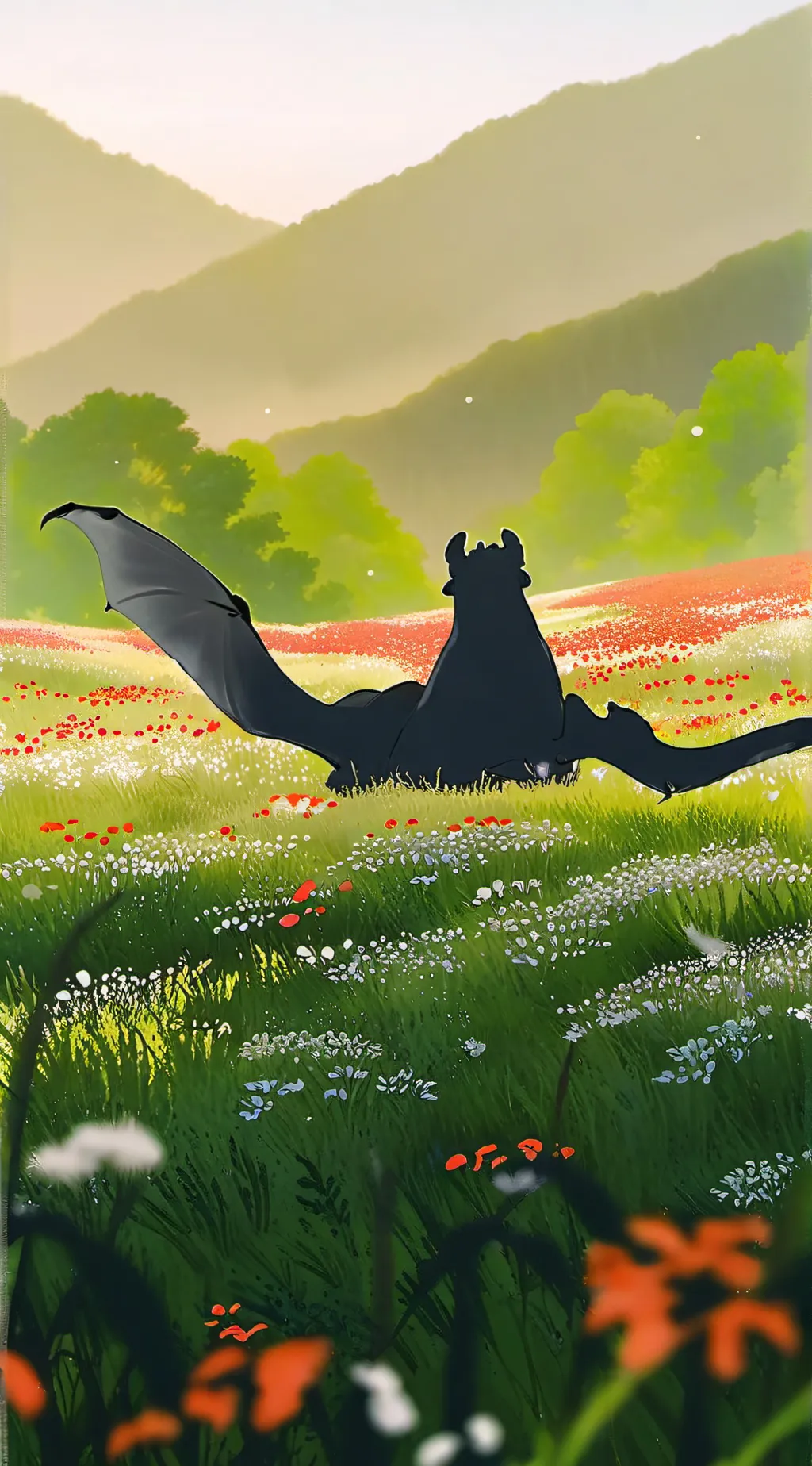 ai character: HTTYD~ background