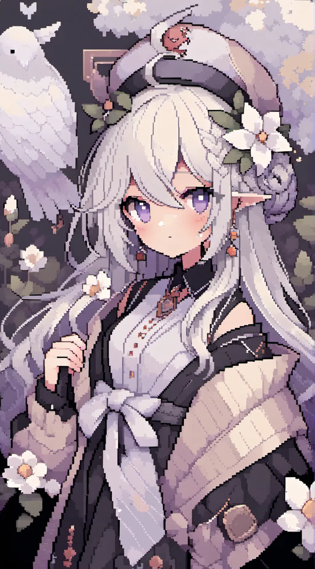 ai character: Lilly background