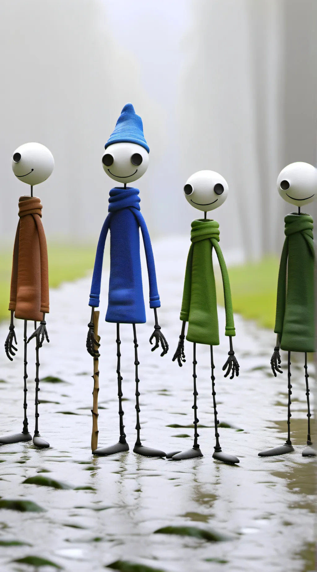 ai character: alanbecker:)  background