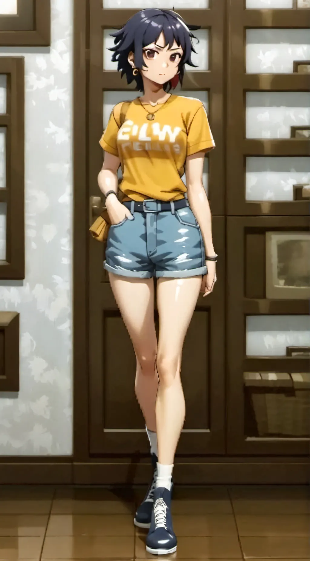 ai character: Elly background