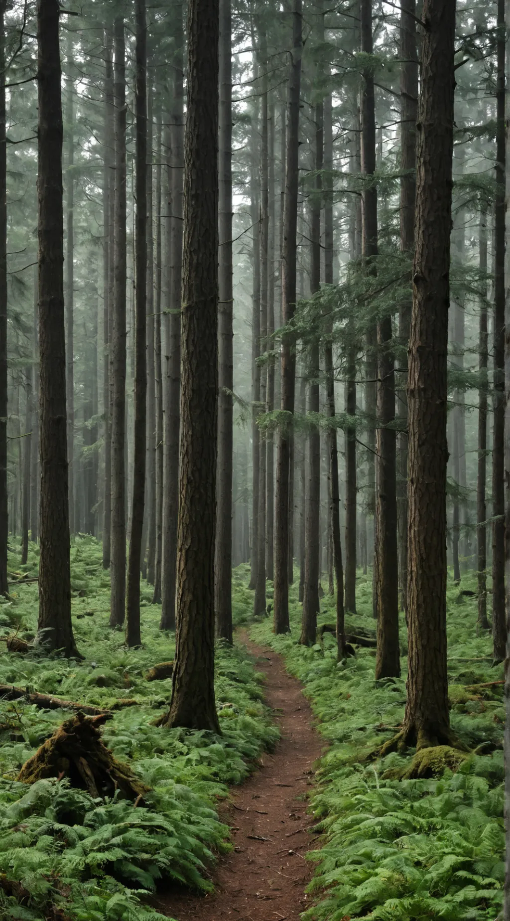 ai character: the forest background