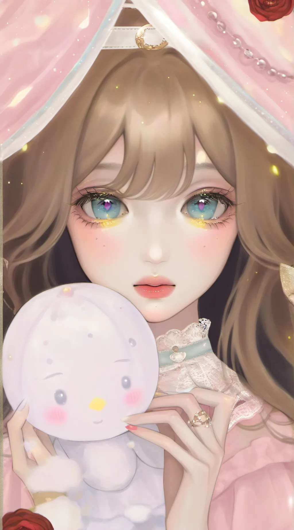 ai character: Dessine  background