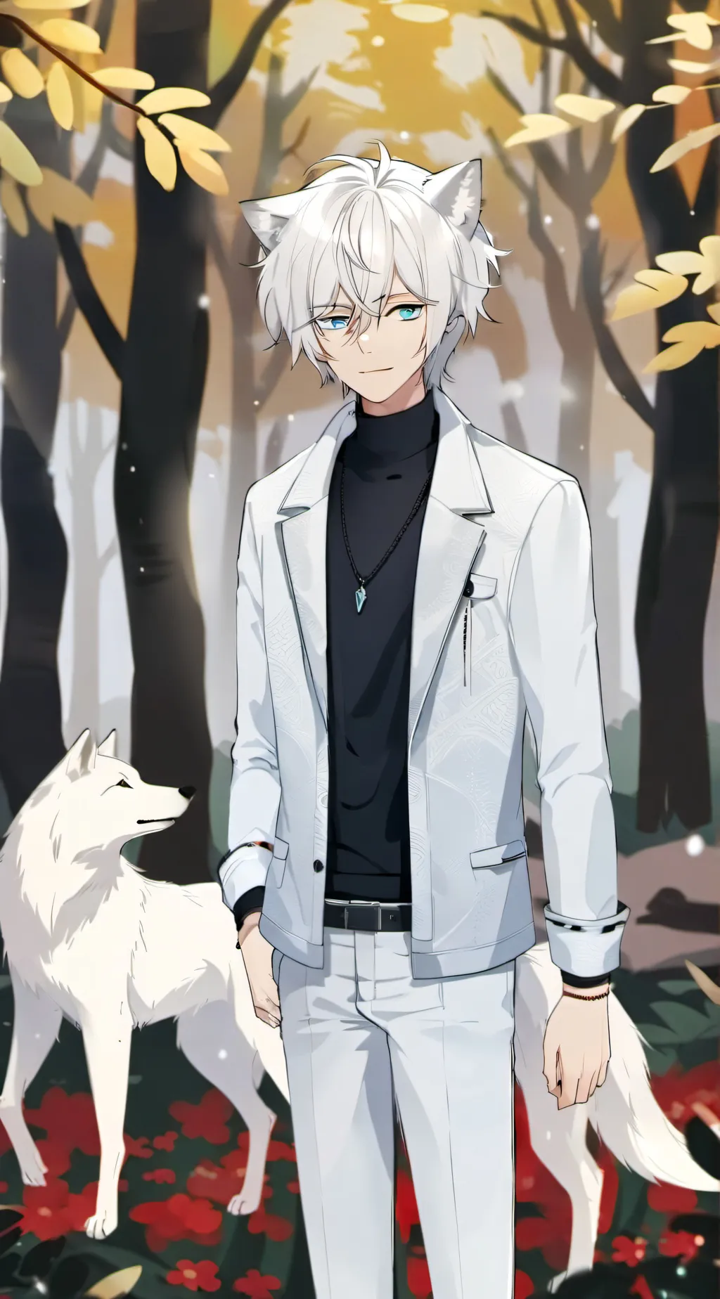 ai character: Adrien background