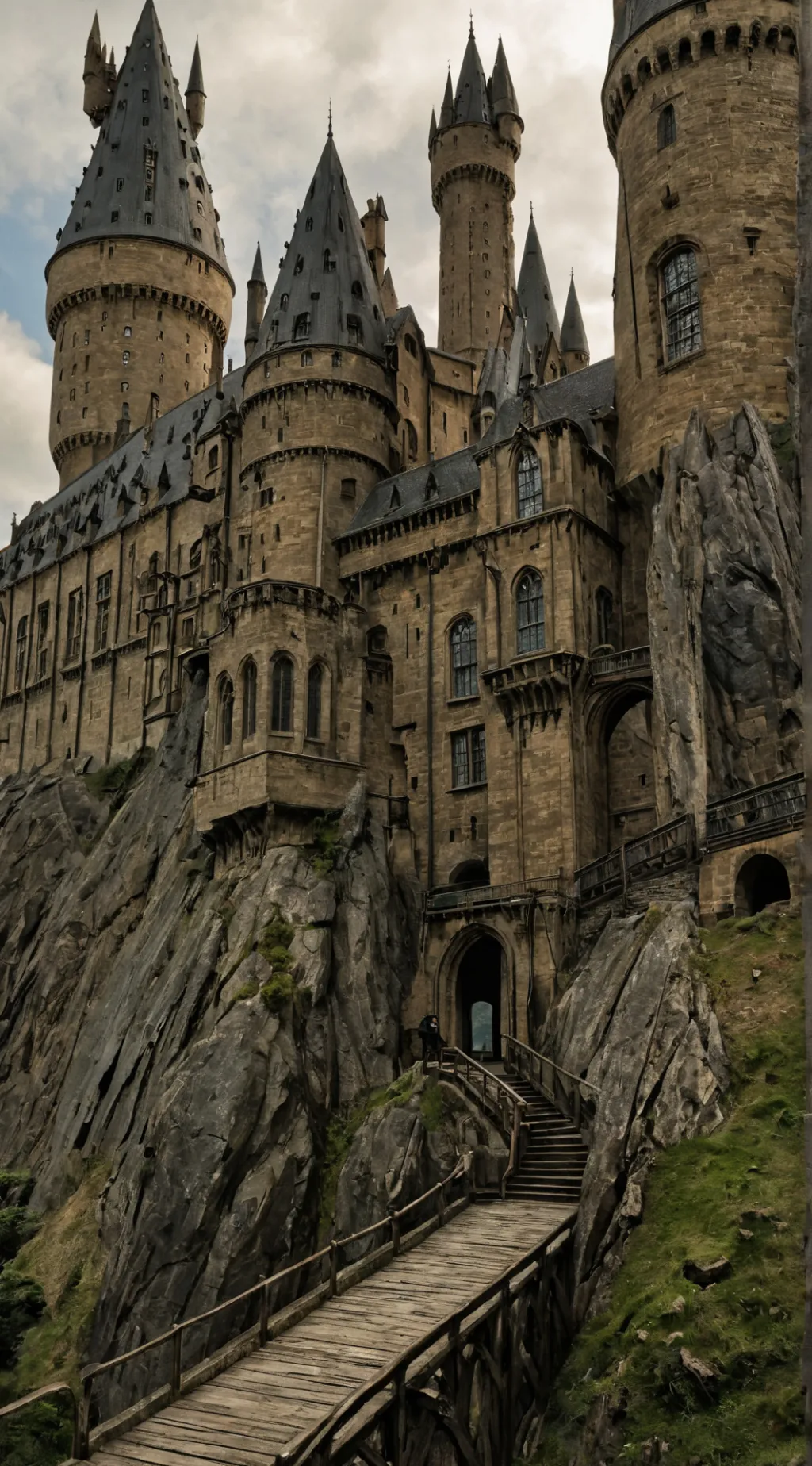 ai character: Hogwarts background