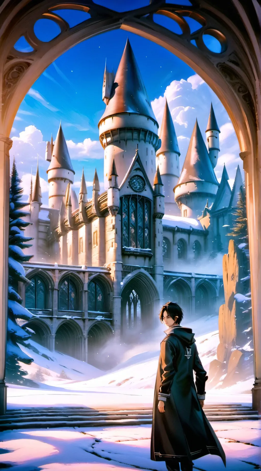 ai character: Draco malfoy  background