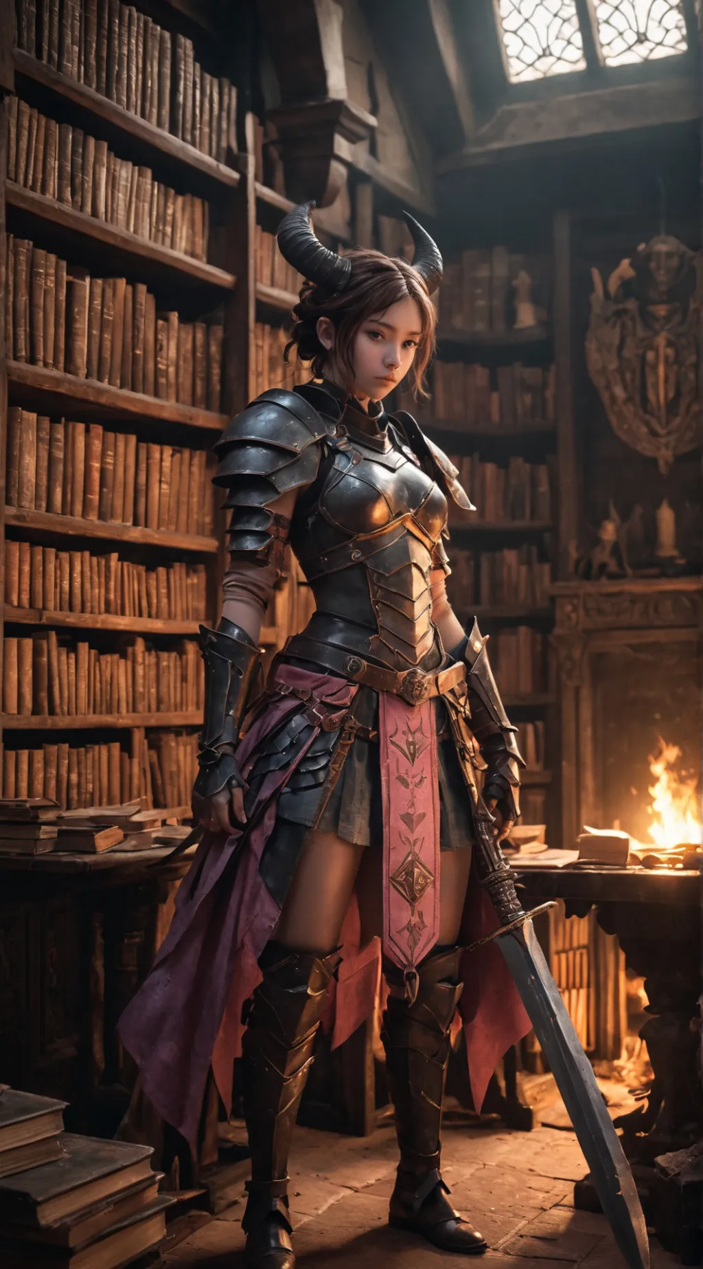 ai character: stacy background