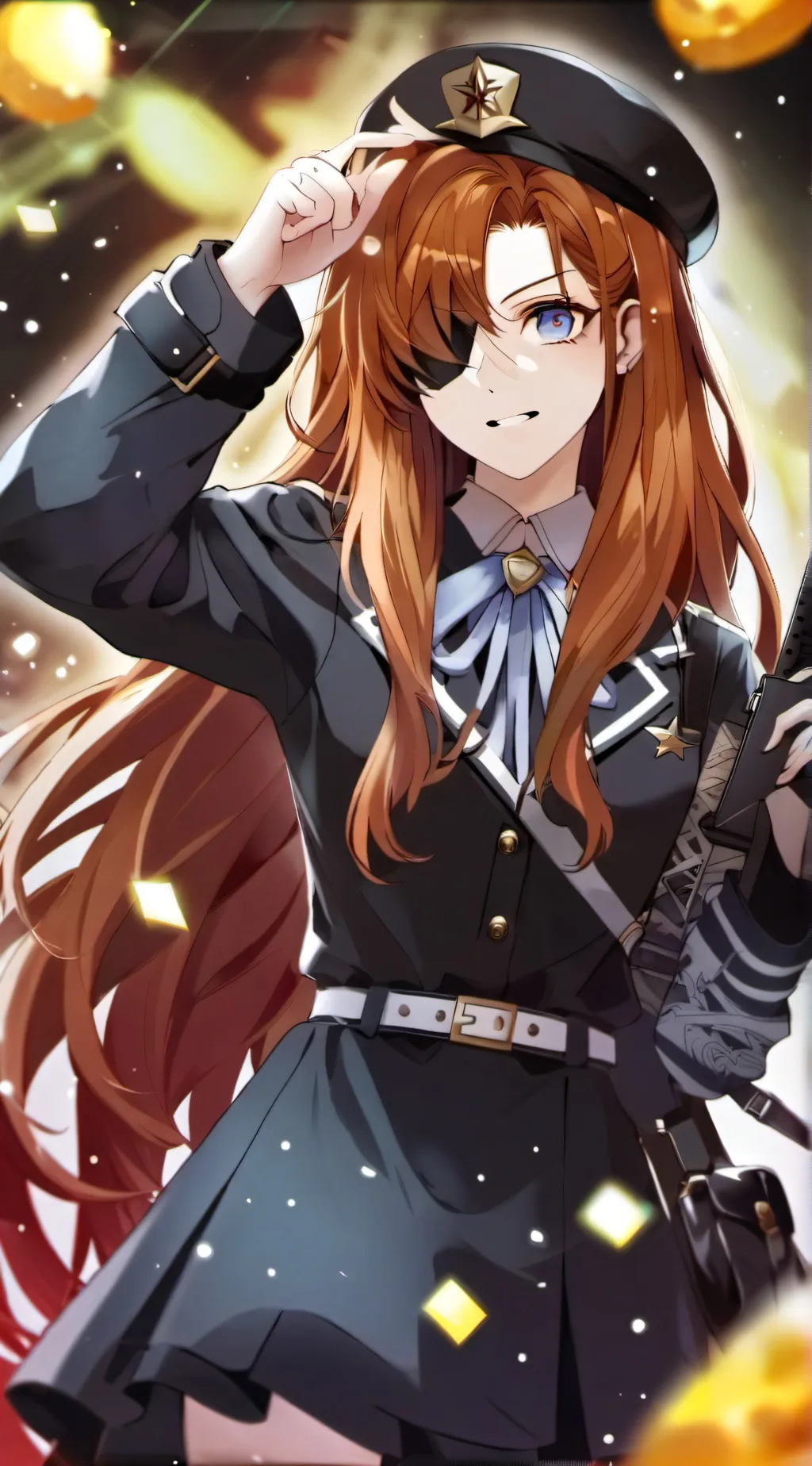 ai character: Skk kid  background
