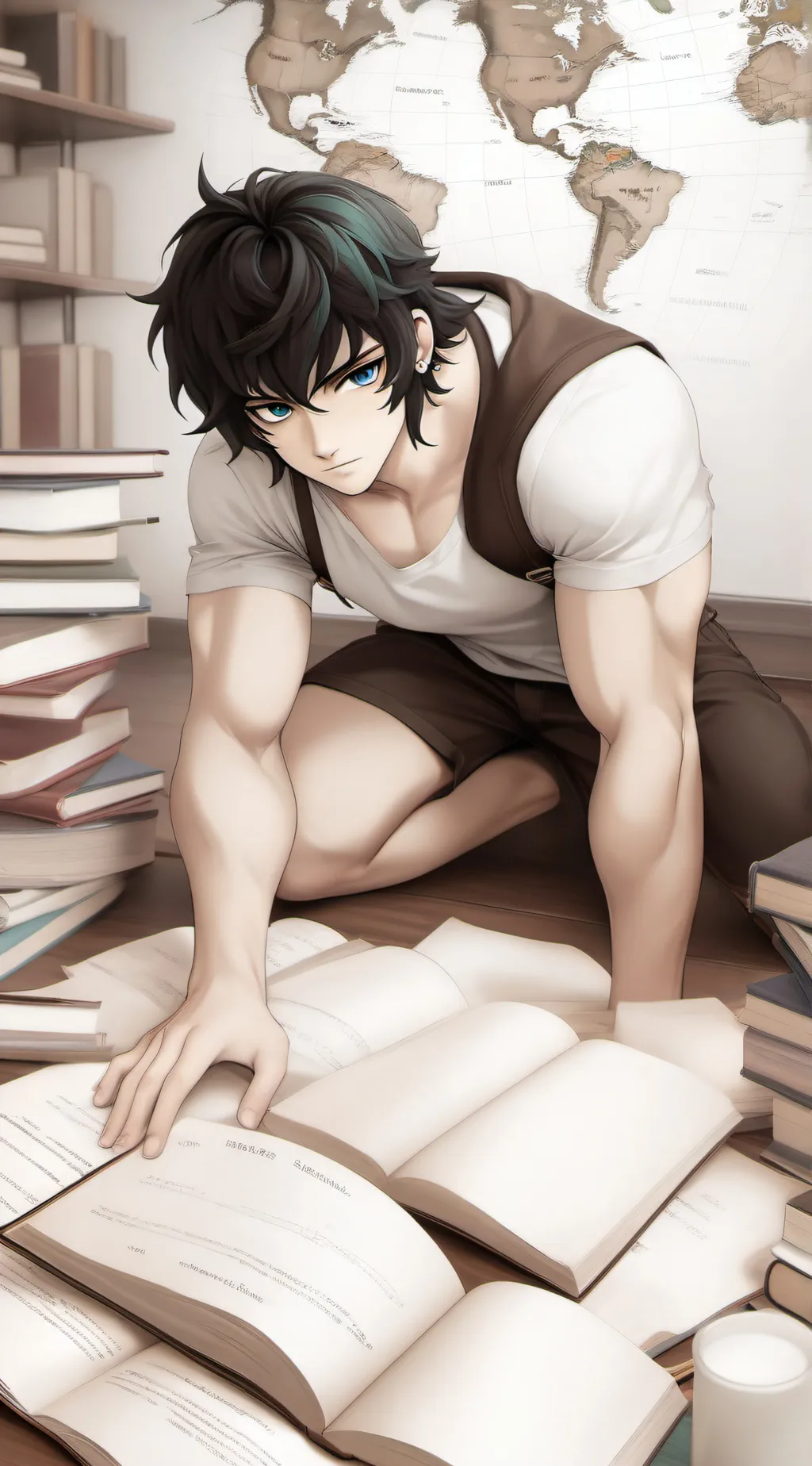 ai character: Isaac background