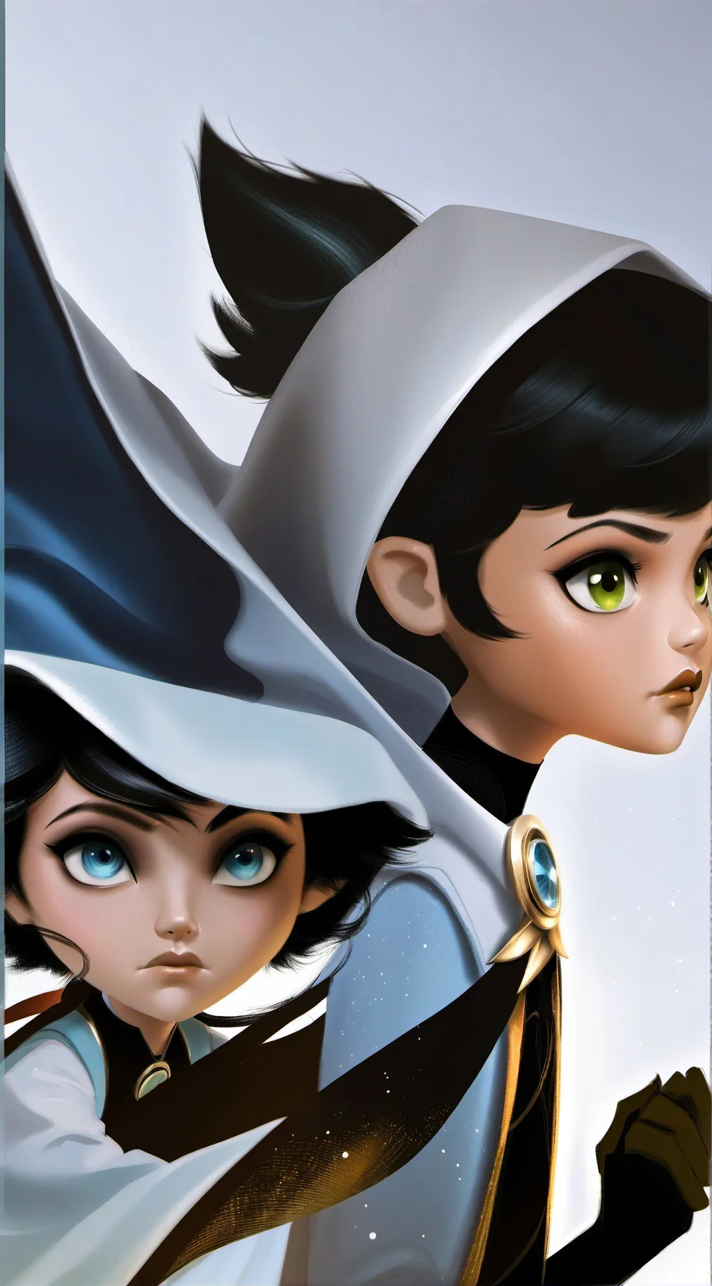 ai character: Teen Titans background