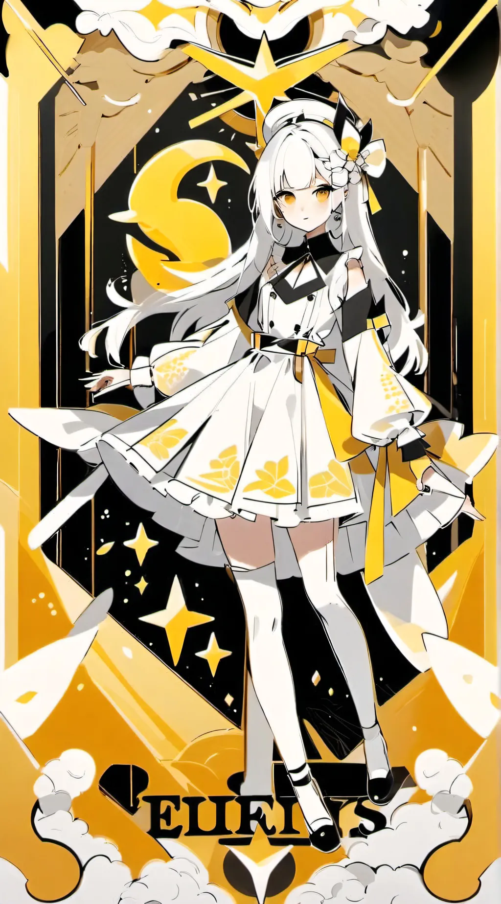 ai character: Sunny flower￼ background