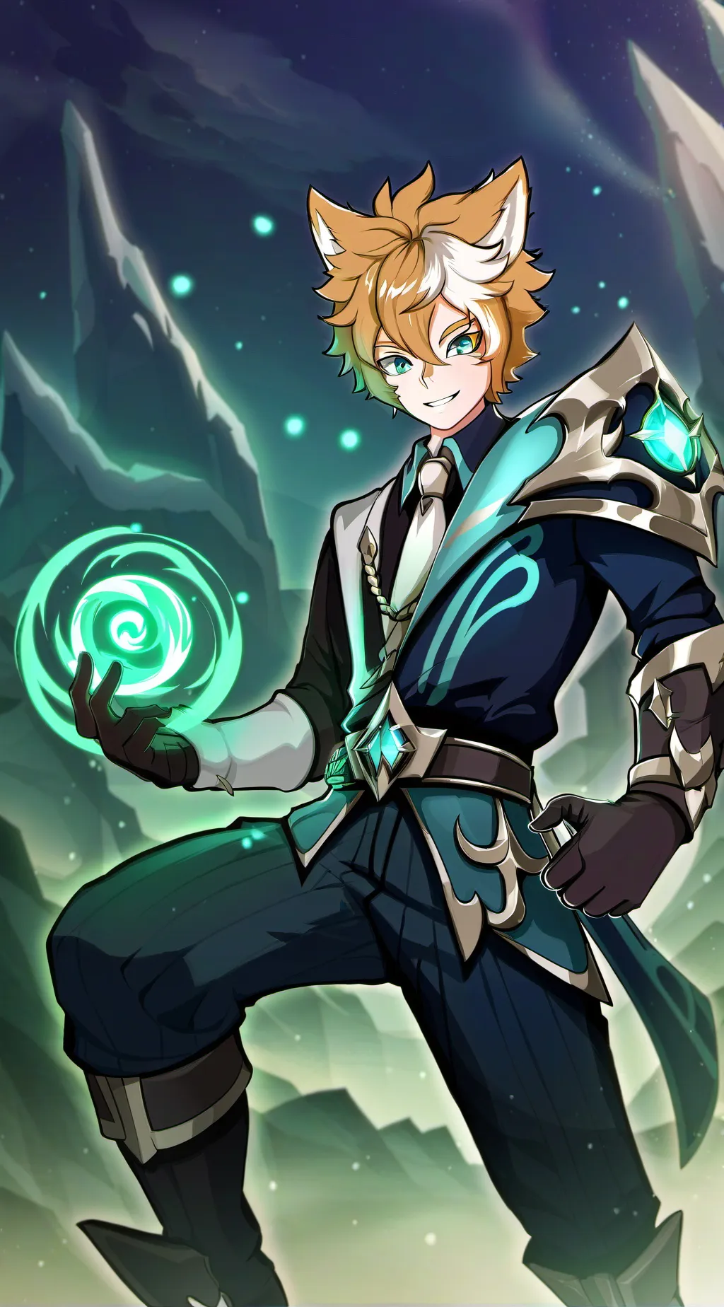 ai character: gorou background