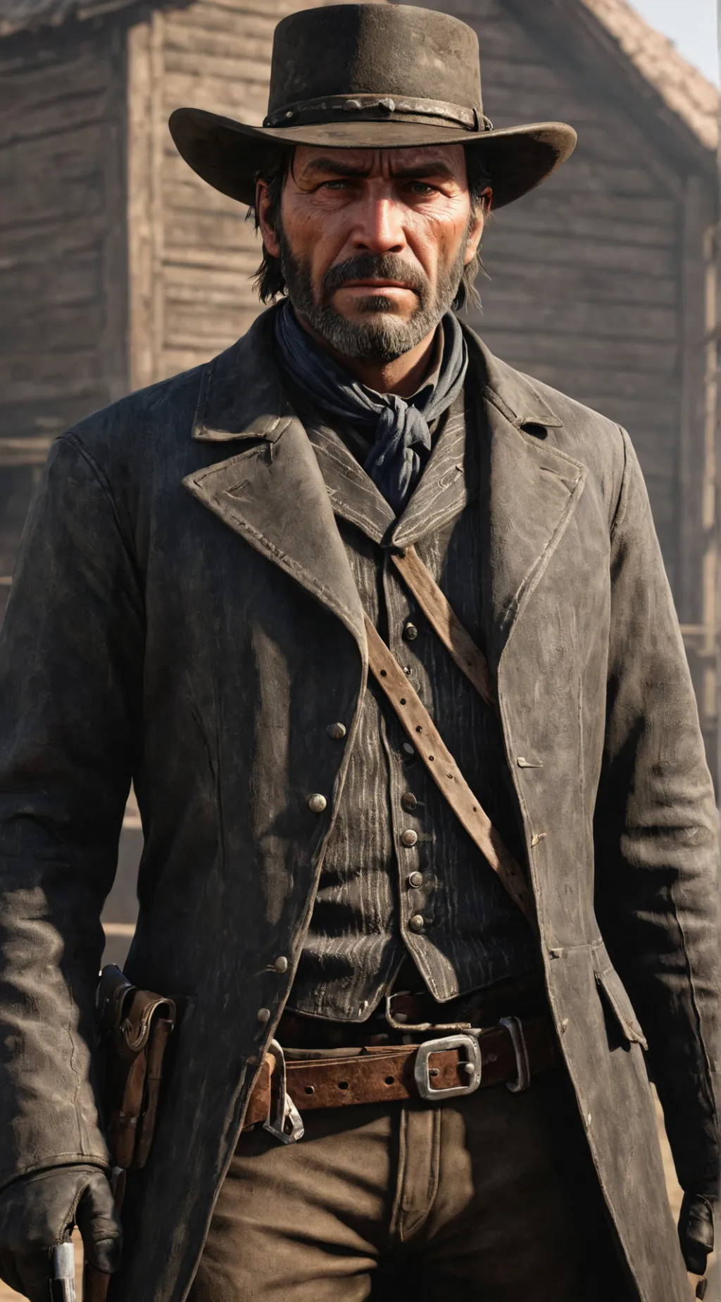 ai character: aruther morgan background