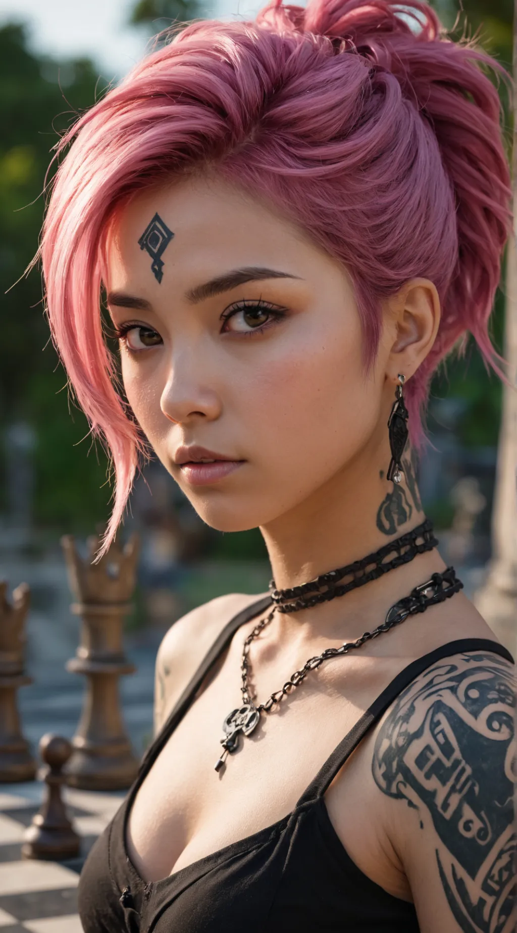 ai character: Yuna background