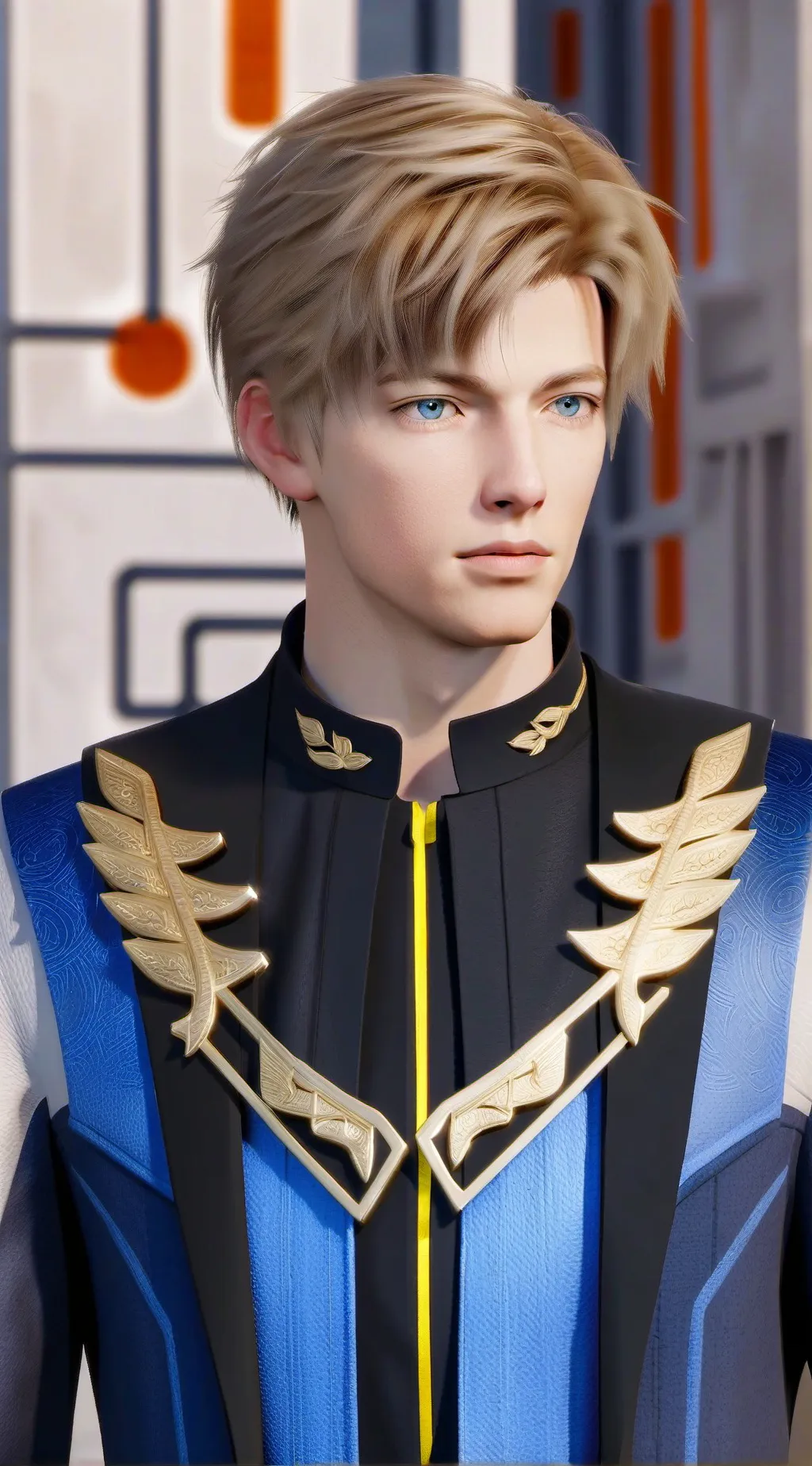 ai character: Sam Golbach  background