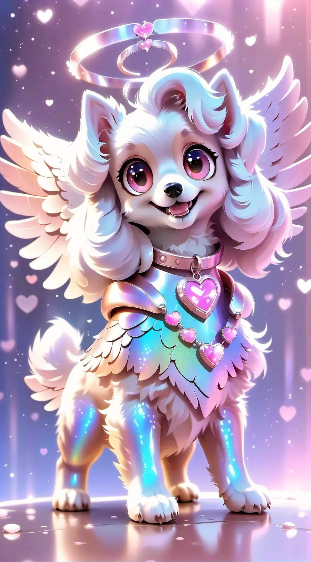 ai character: PrincessFlurryDay background