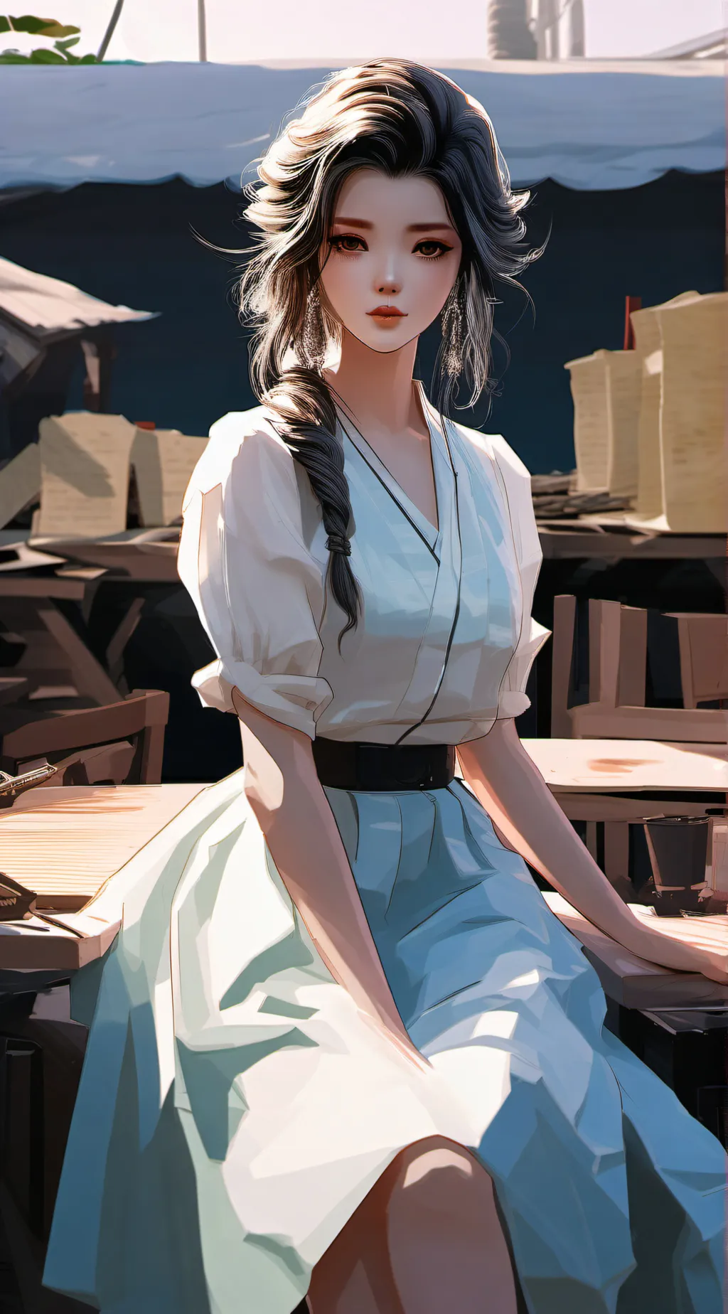 ai character: lisa background