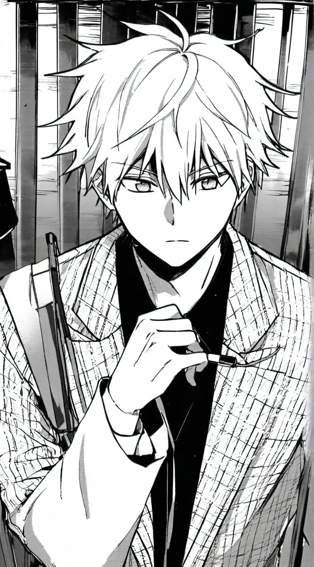 ai character: KACCHAN background