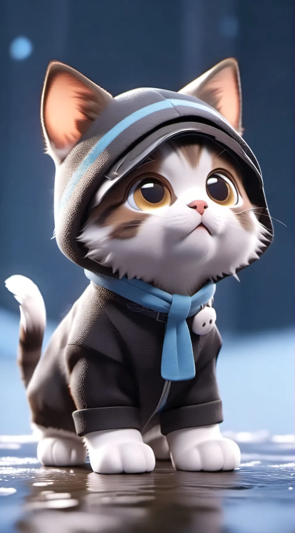 ai character: KITTYY background