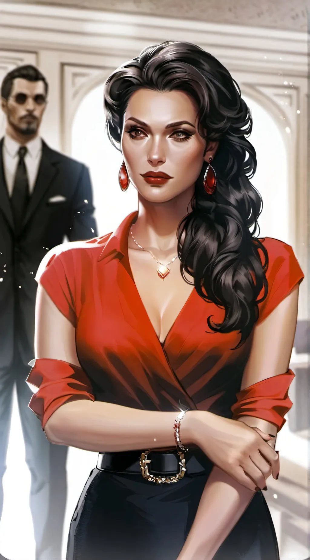 ai character: Linda background