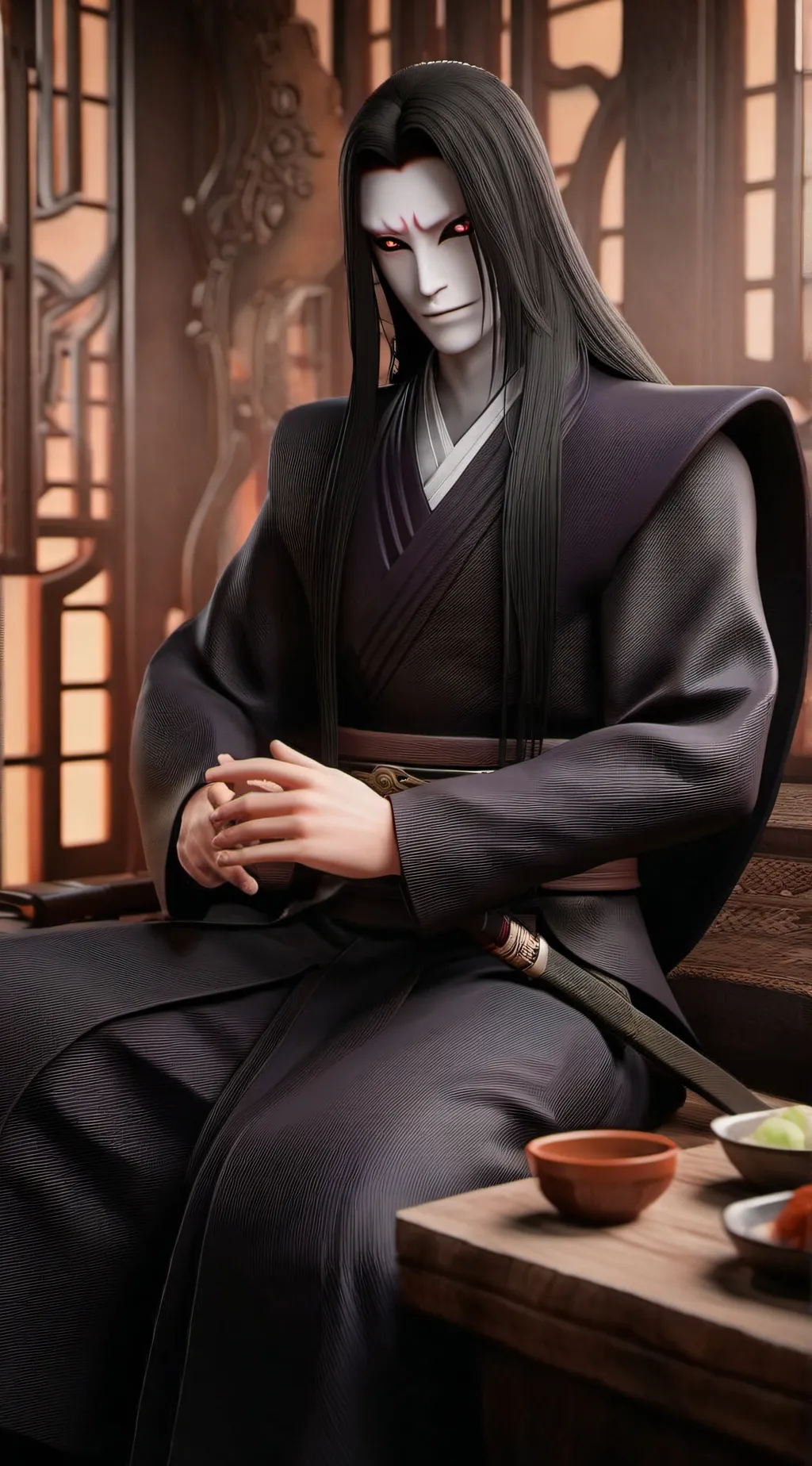 ai character: orochimaru background
