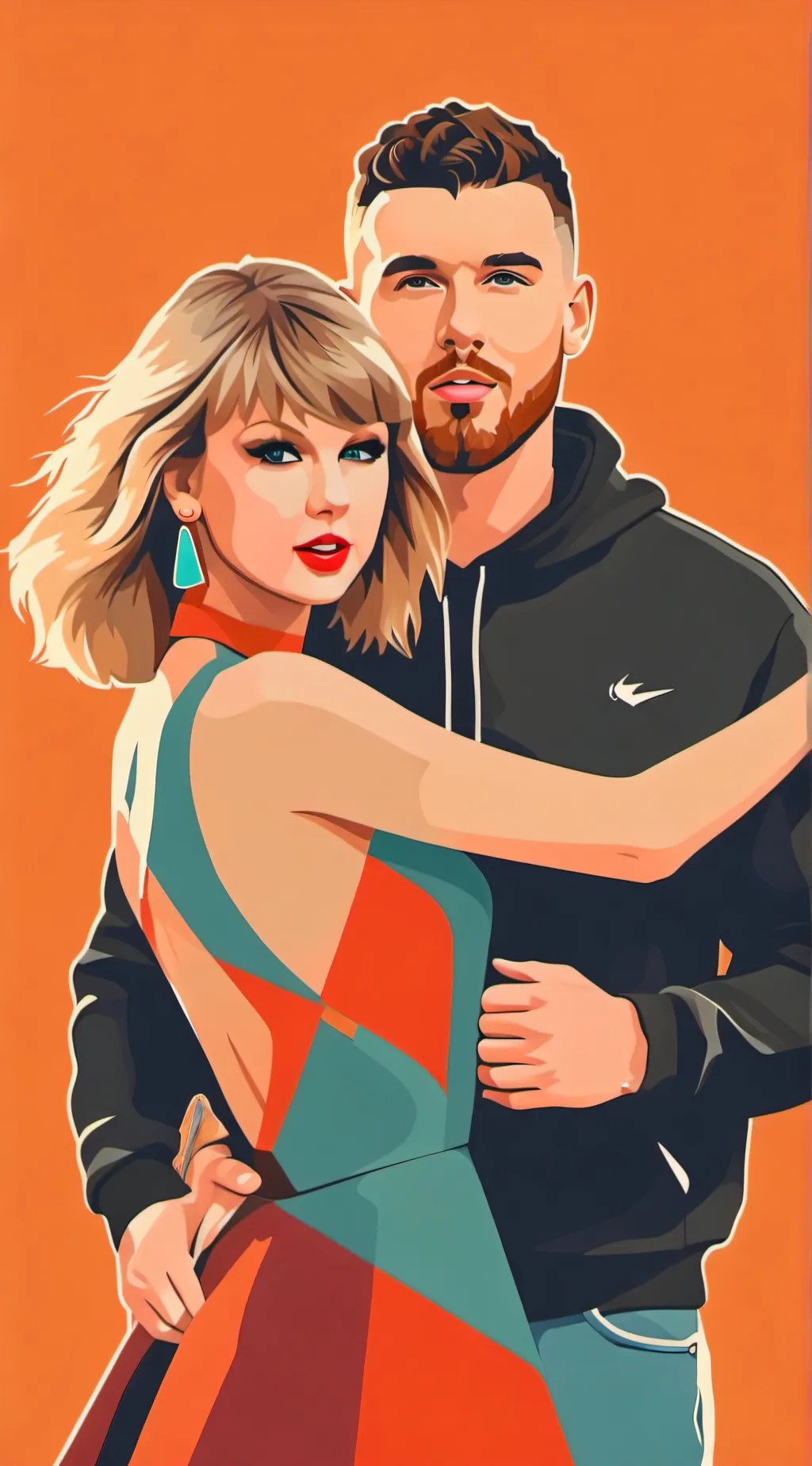 ai character: Taylor and Travis background