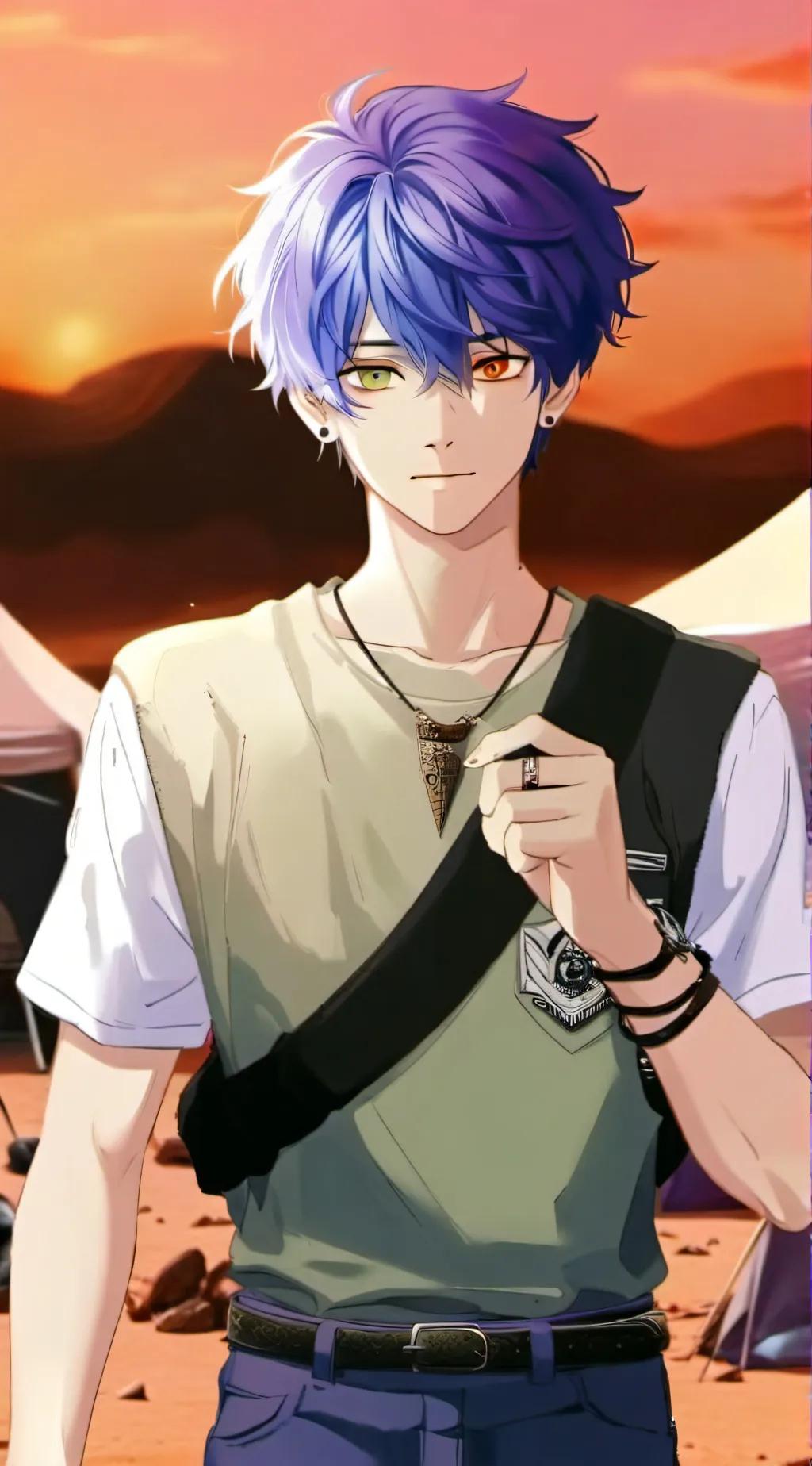 ai character: Mika background