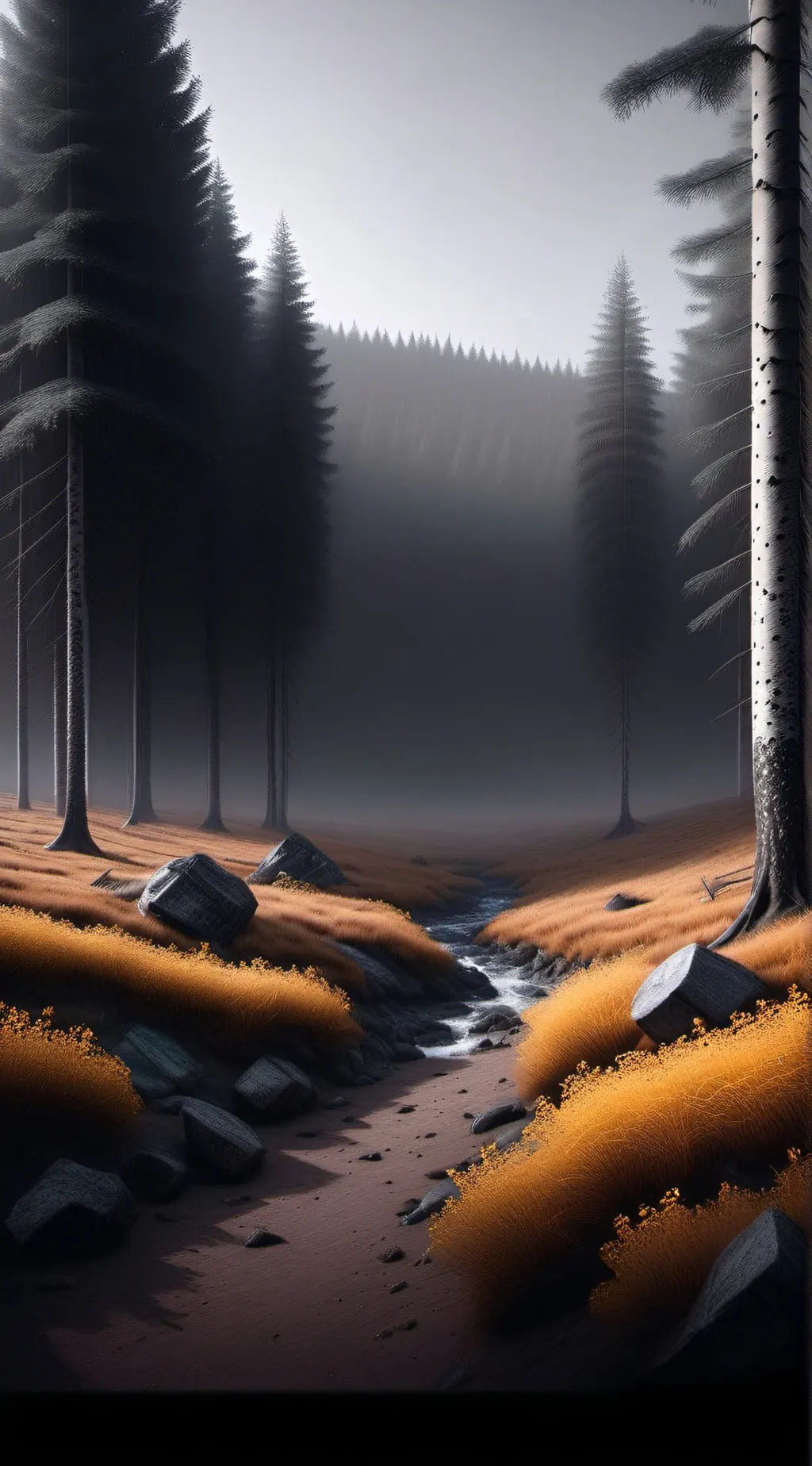 ai character: bois obscur background