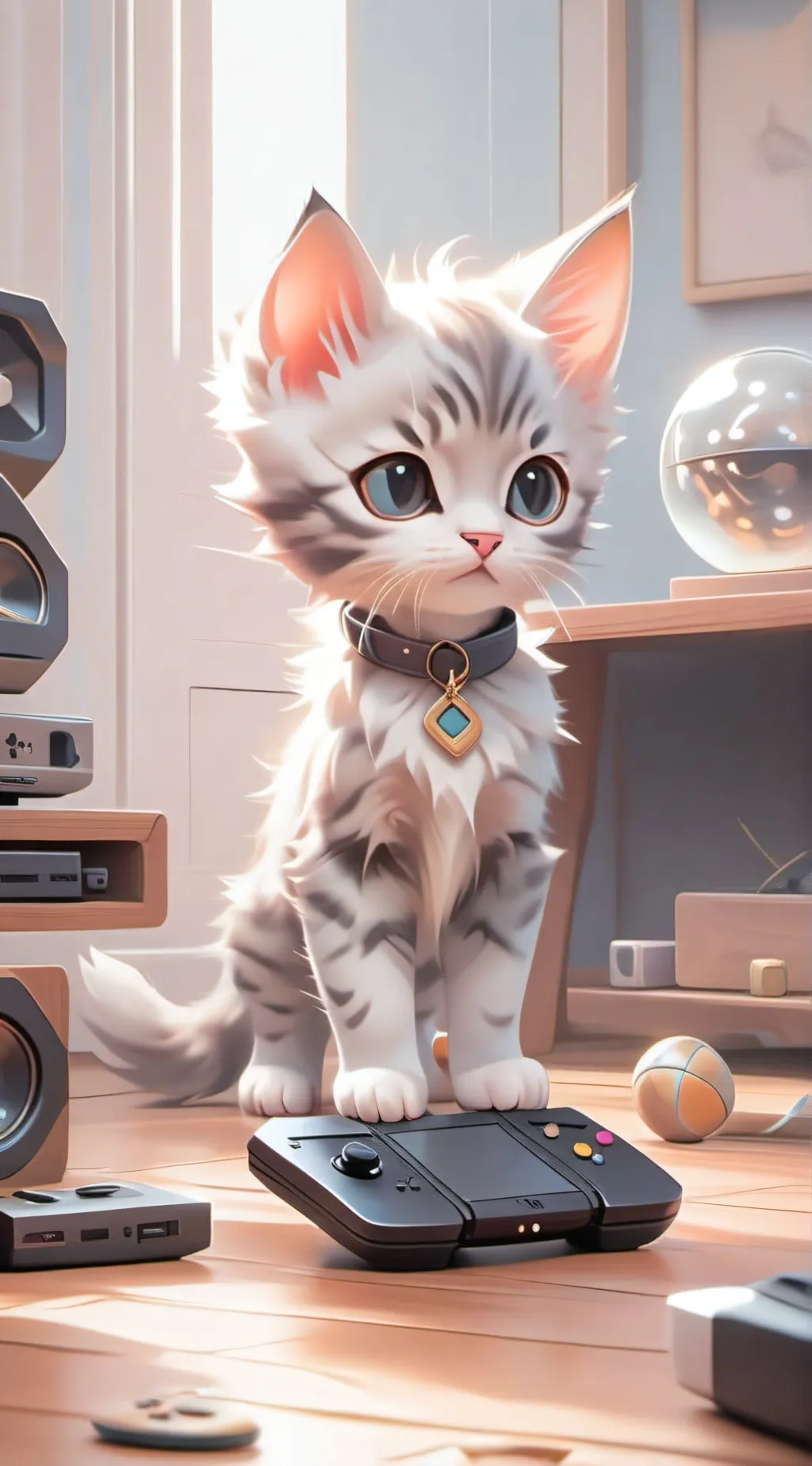 ai character: Cat aka Pumkin background