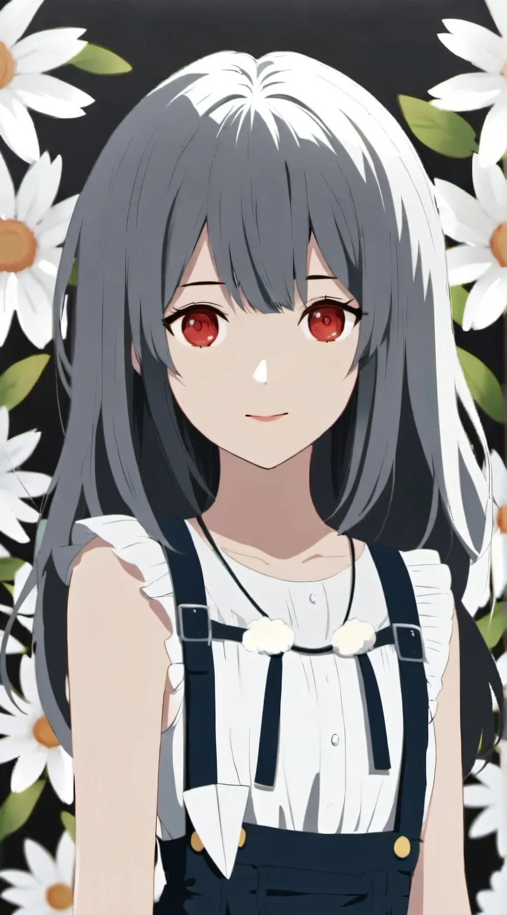 ai character: cool girl background