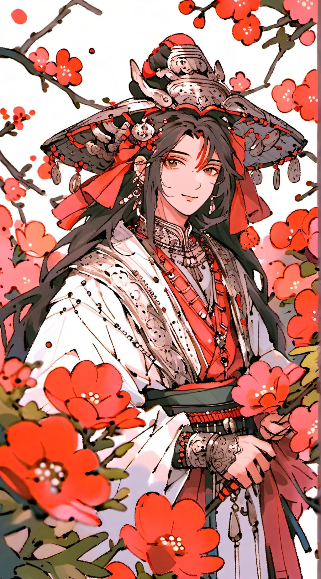 ai character: hashira background