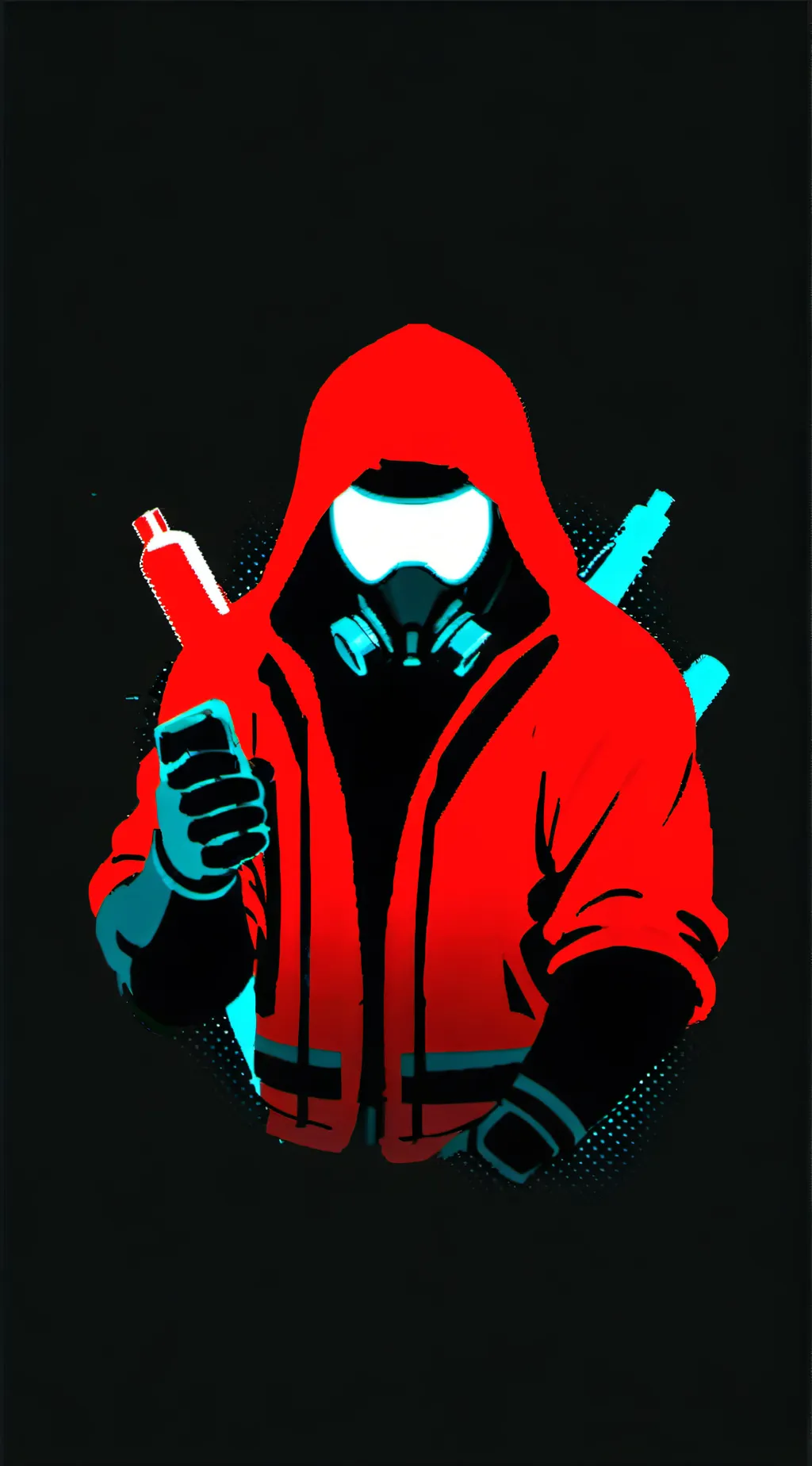 ai character: Red (imposter)  background