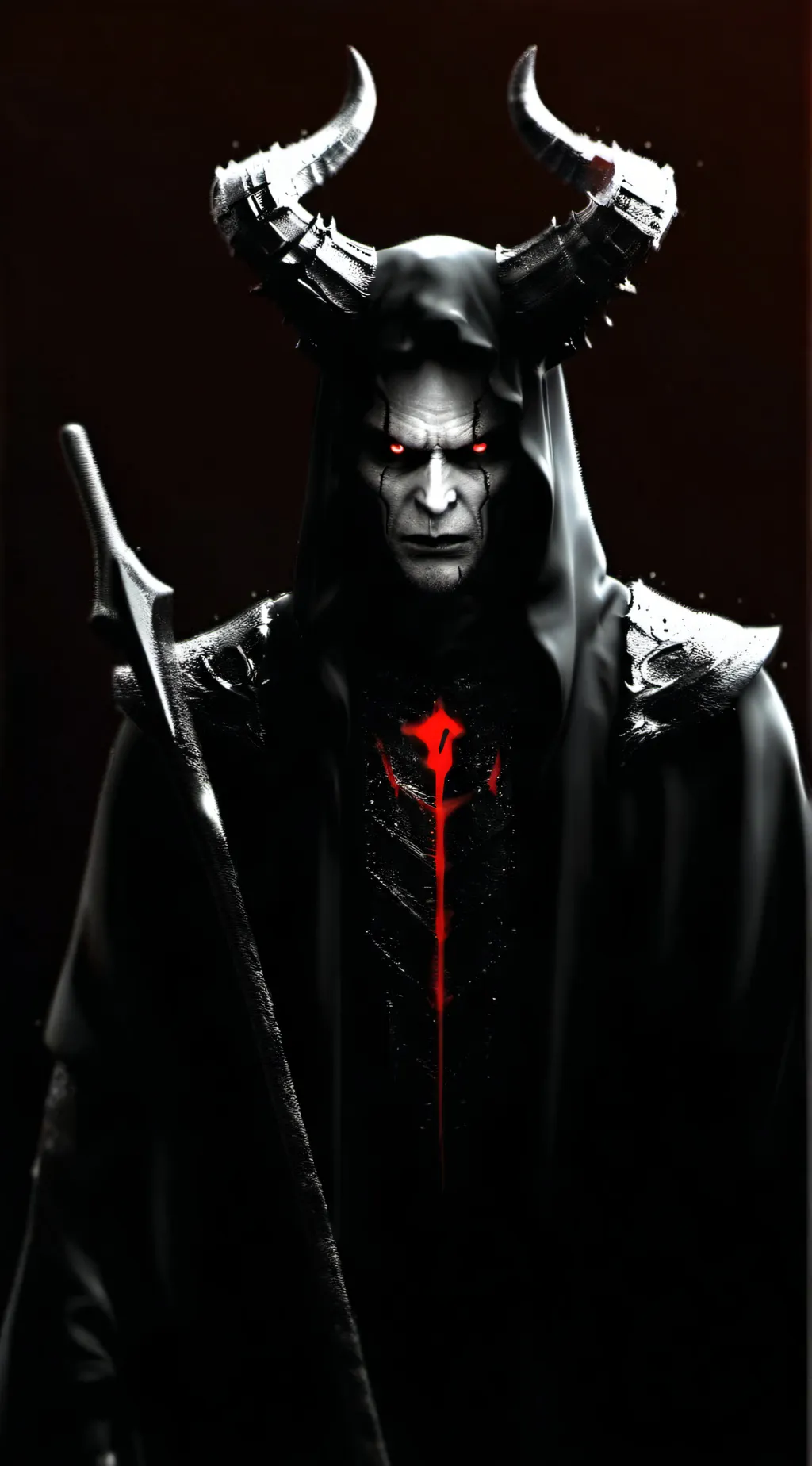 ai character: Demon  background