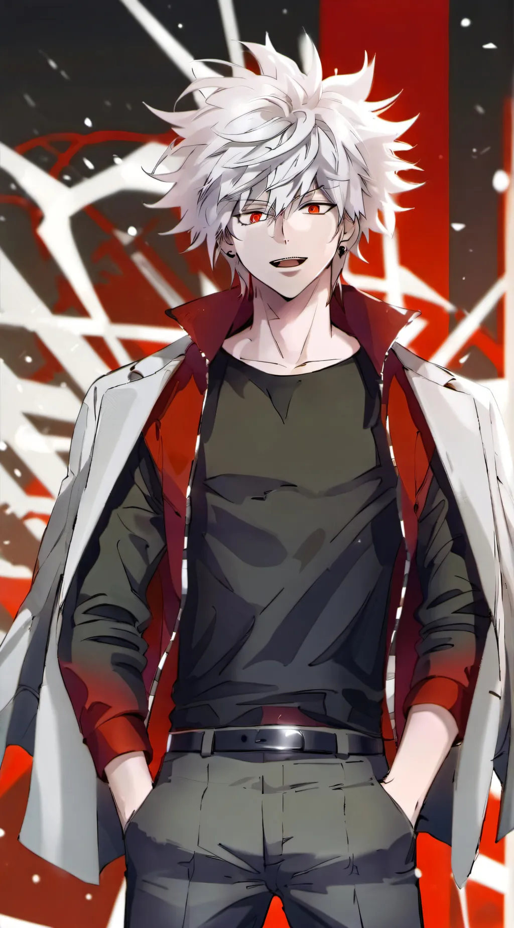 ai character: Bakugo  background
