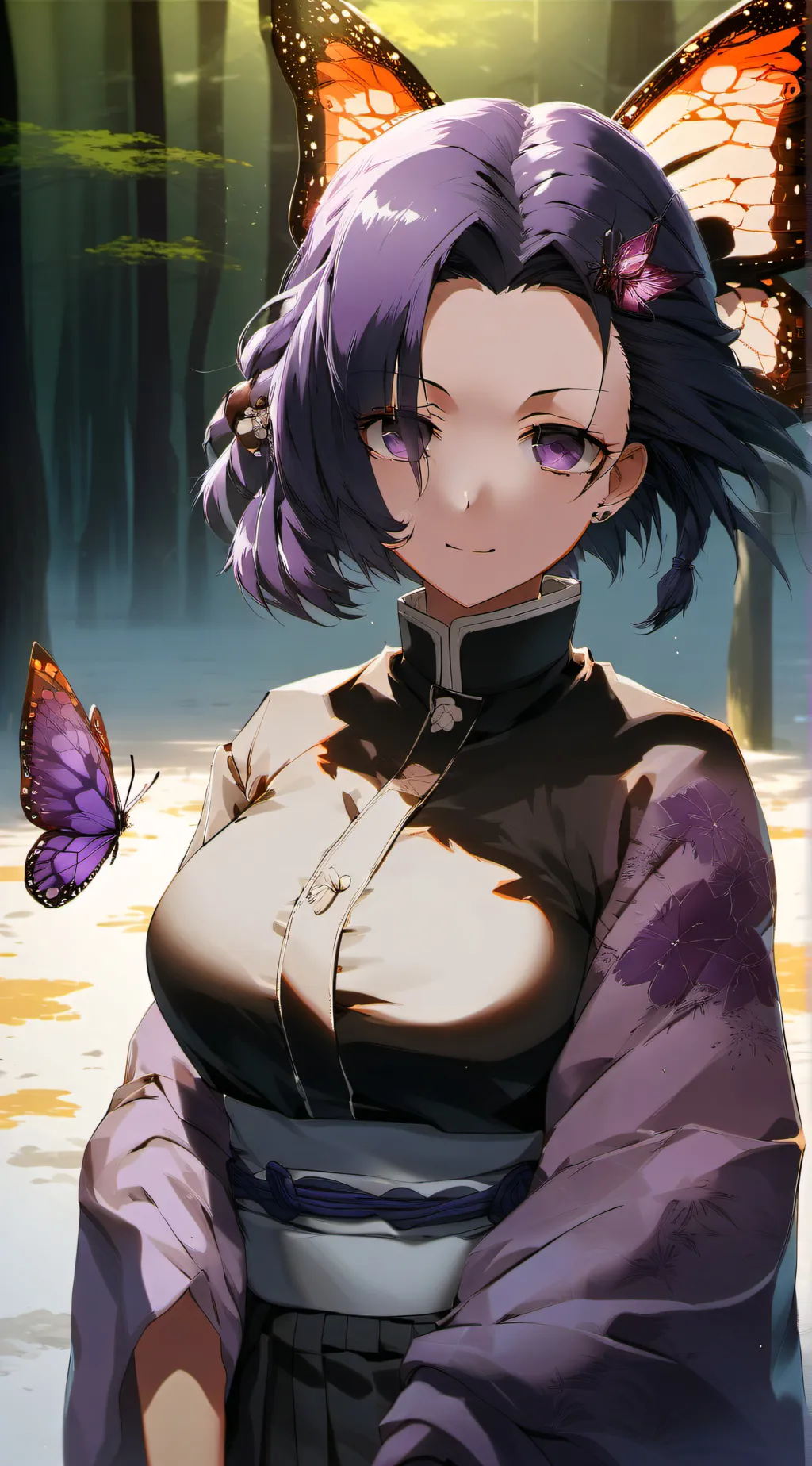 ai character: Shinbou kocho background