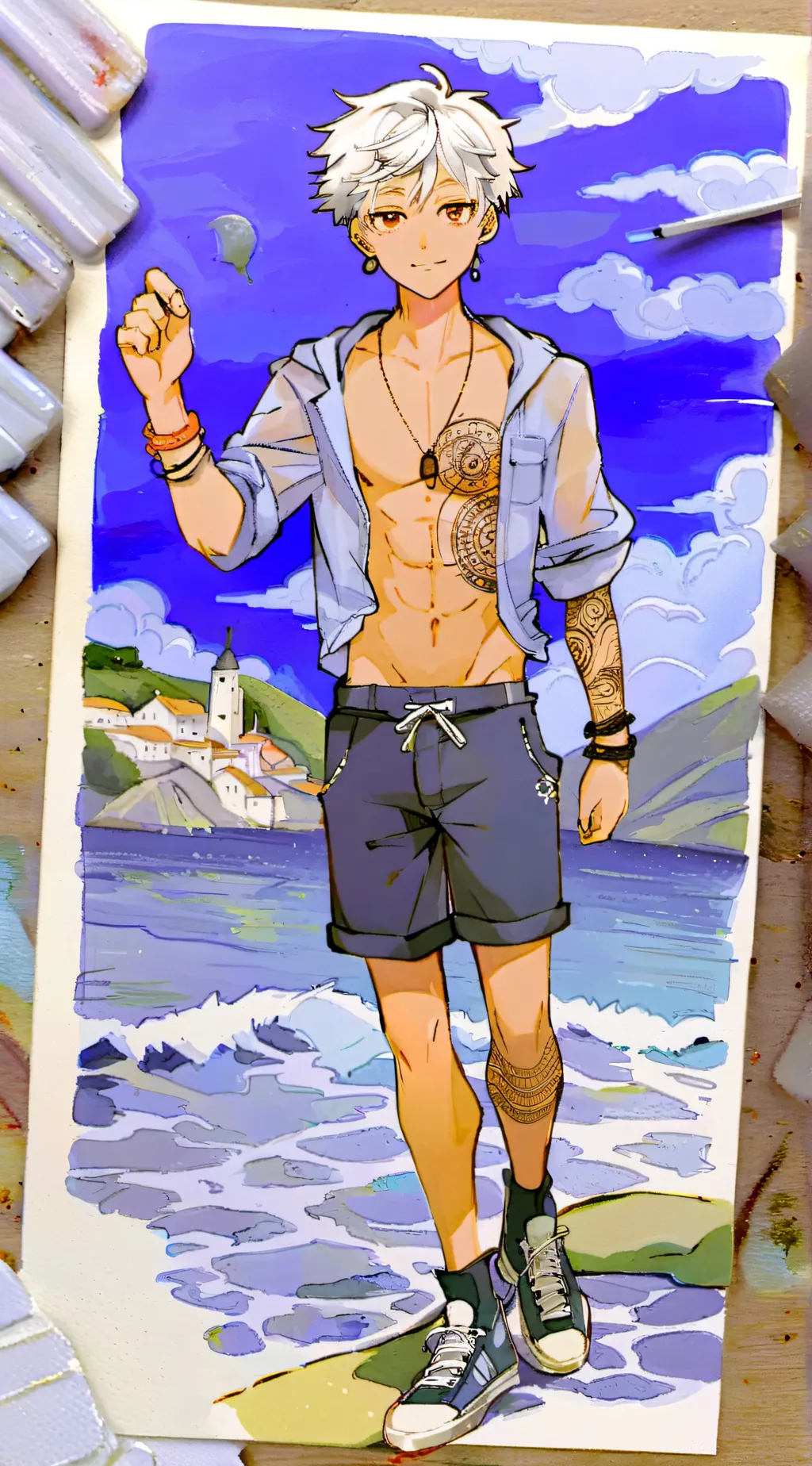 ai character: mason background