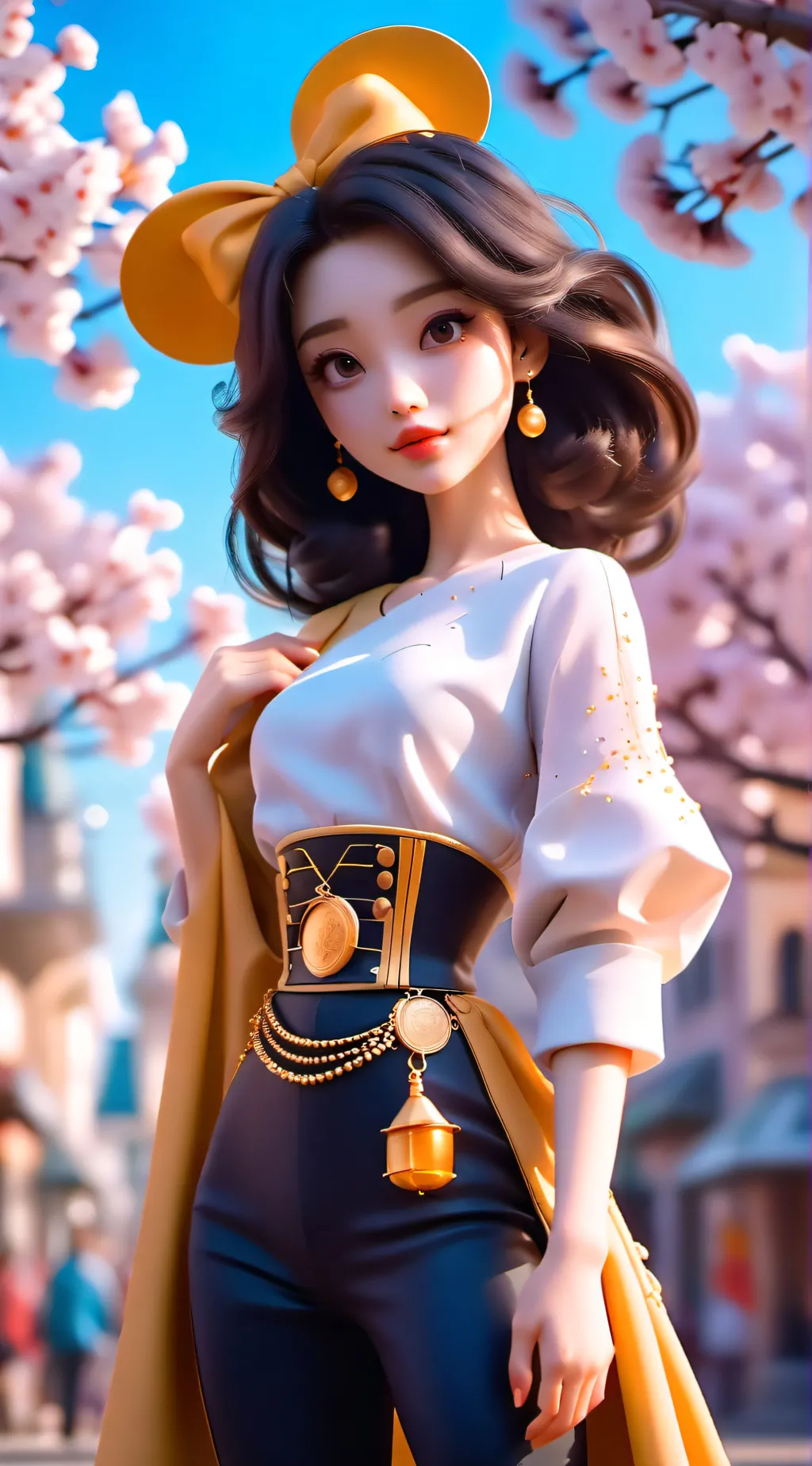 ai character: Takami  background