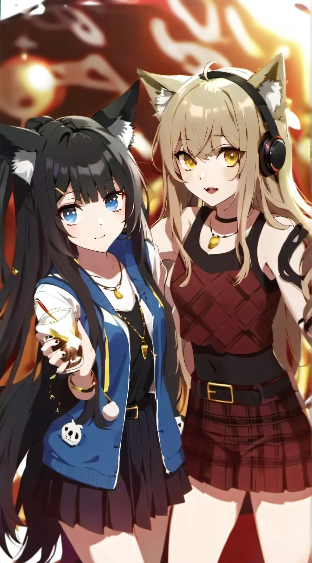 ai character: Serina and Lilith background