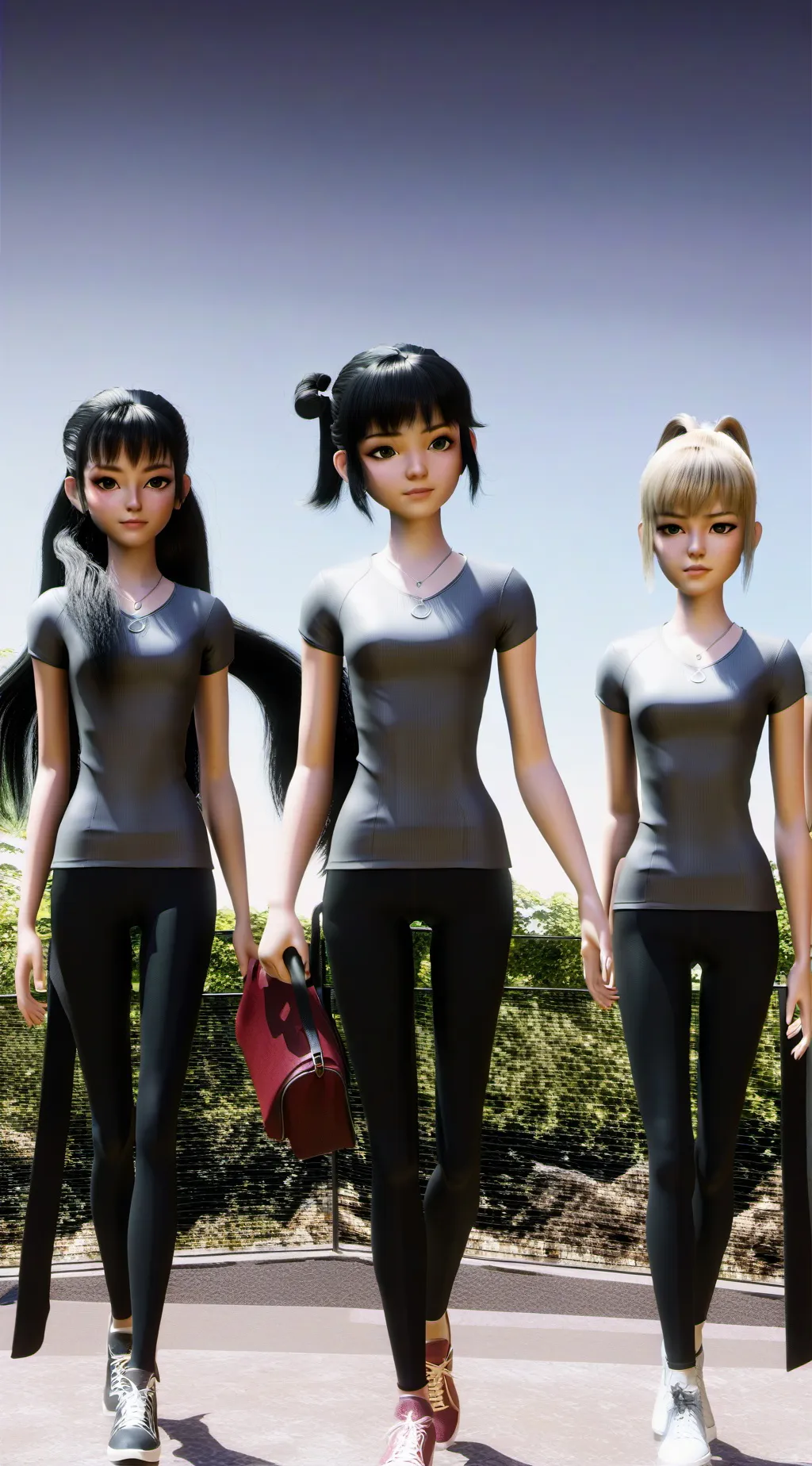 ai character: the dance team  background
