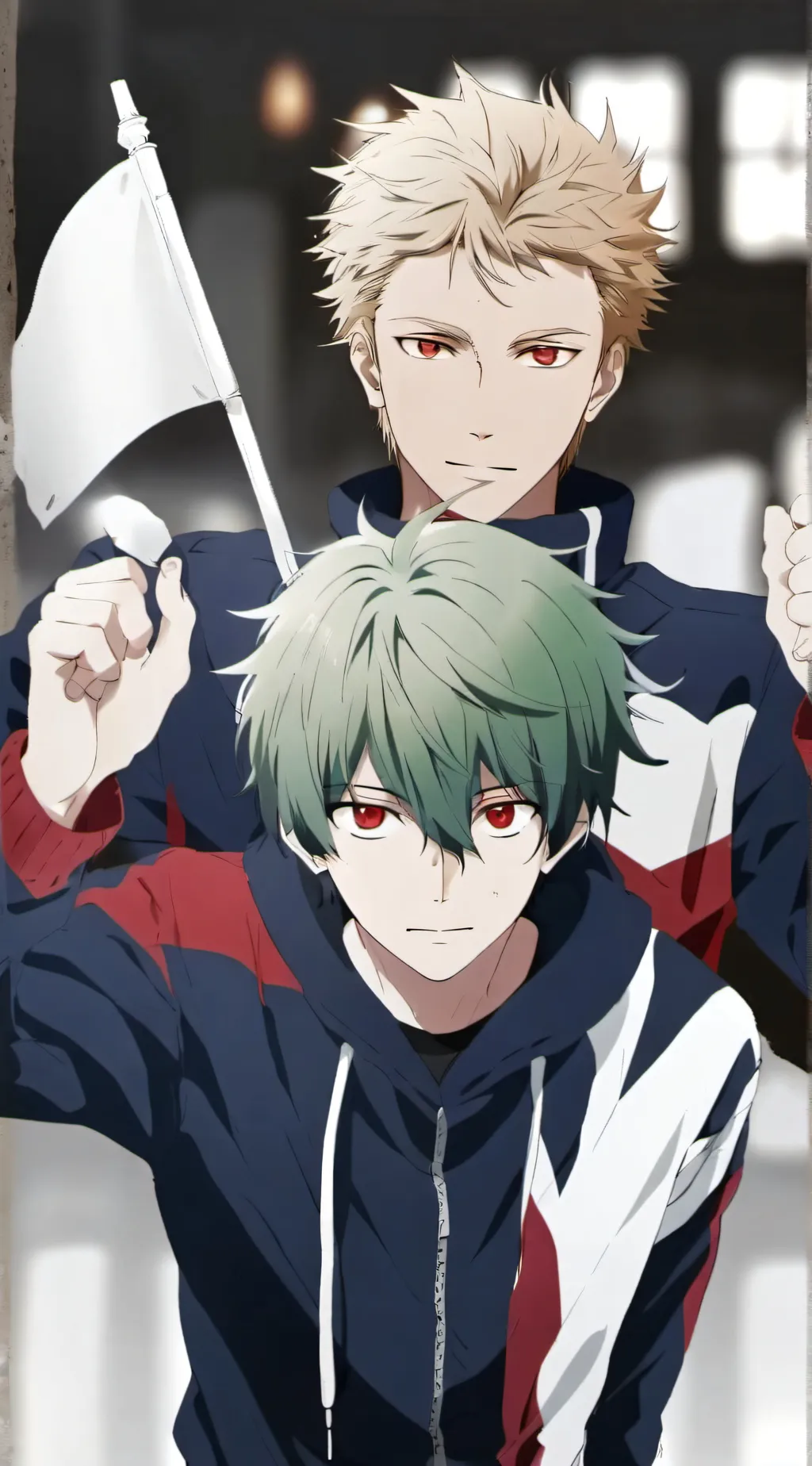 ai character: bakudeku background