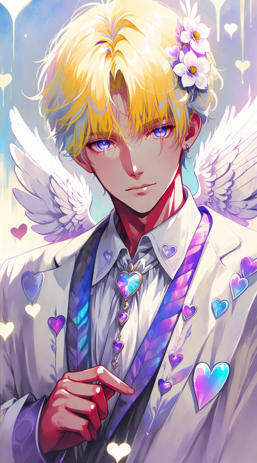 ai character: Cupid  background