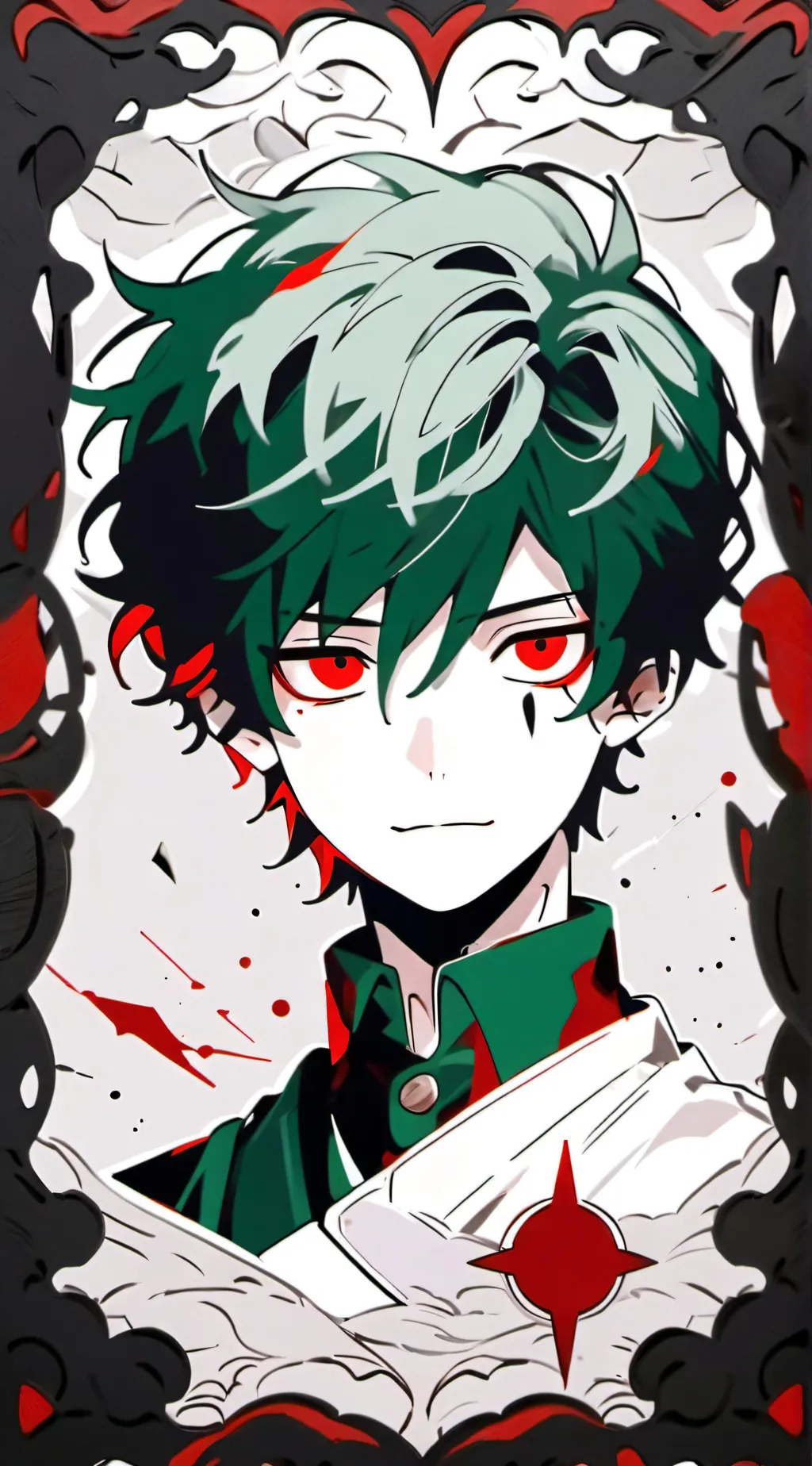 ai character: DekuBaku background