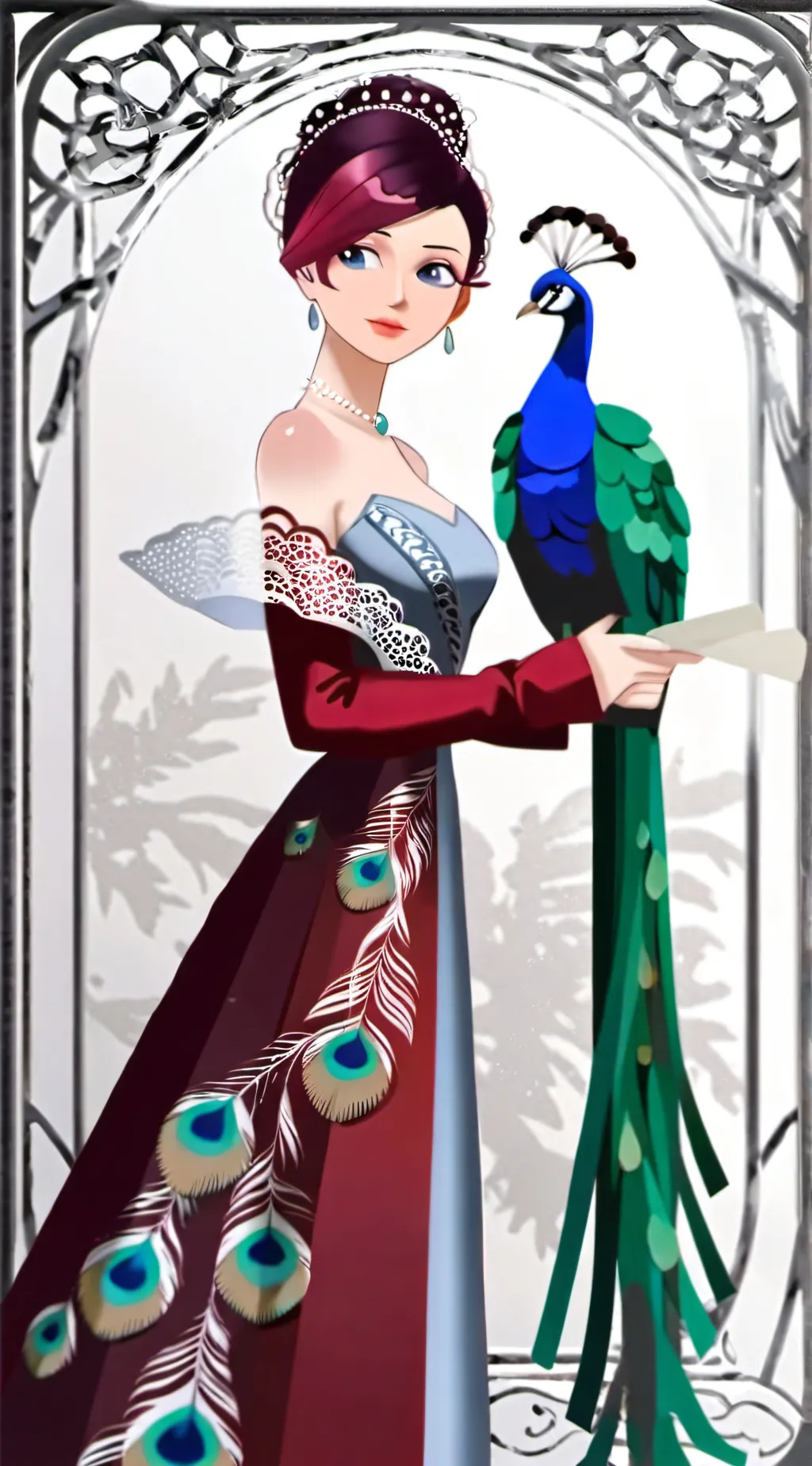 ai character: Nathalie Sanscoeur background