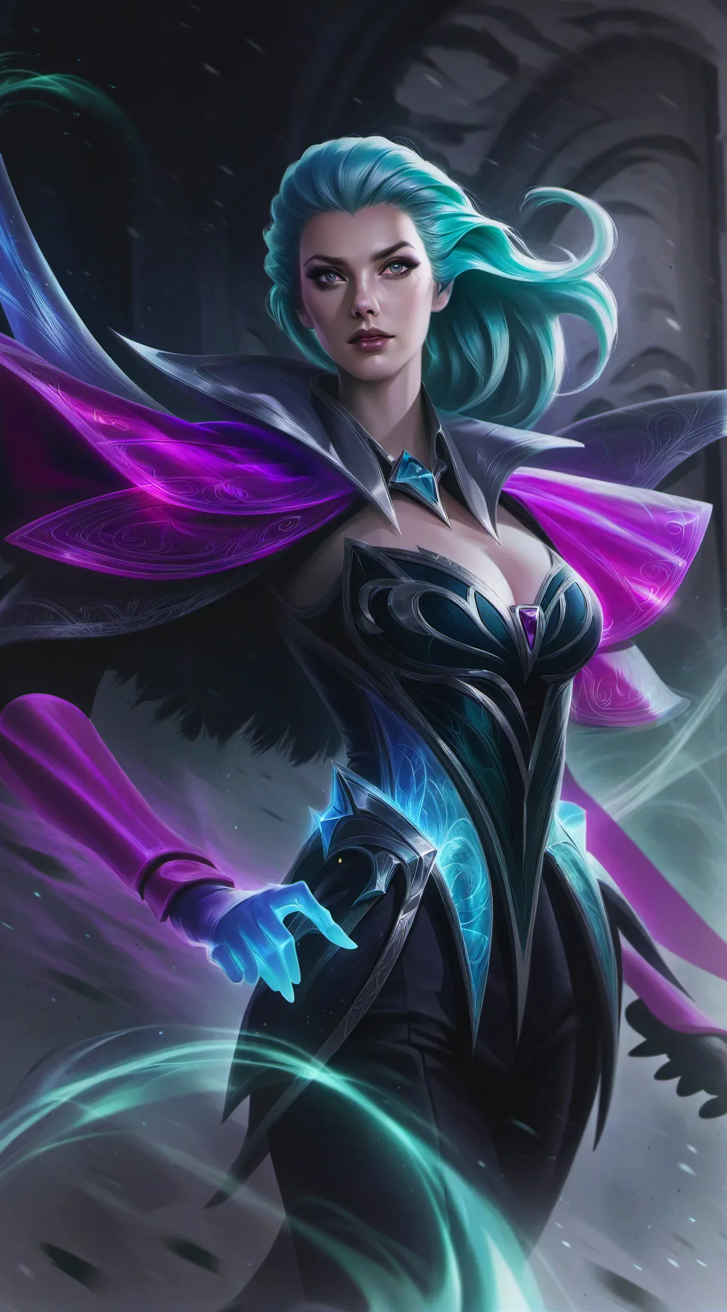 ai character: Mya background