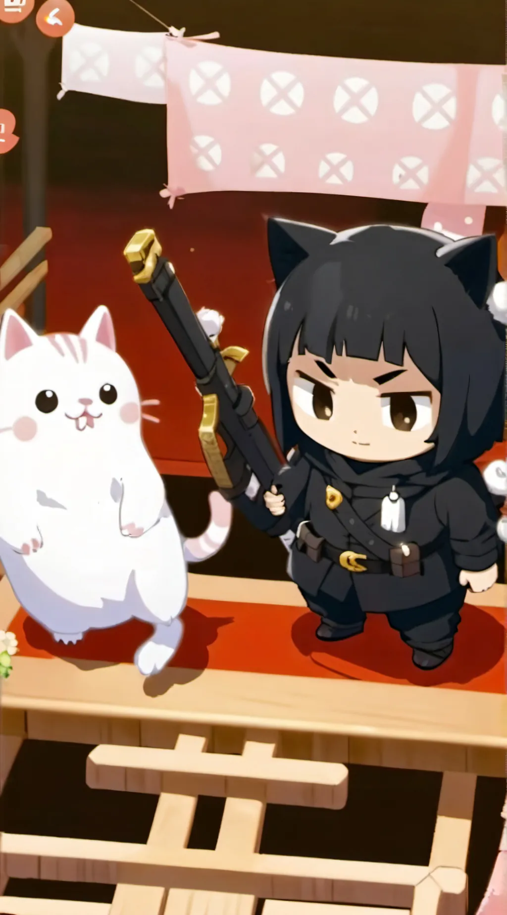 ai character: The battle cats background