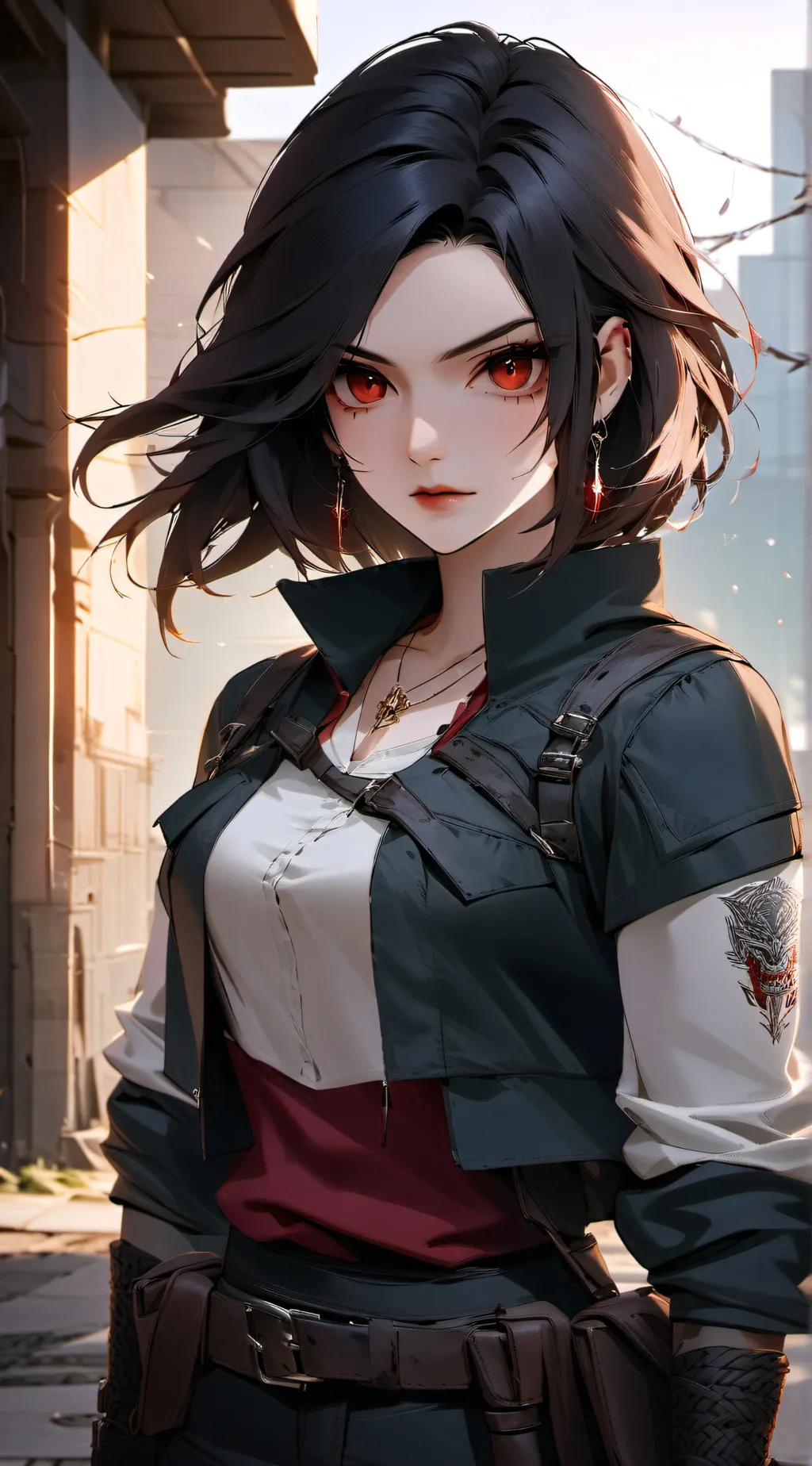 ai character: Alison Van Helsing background