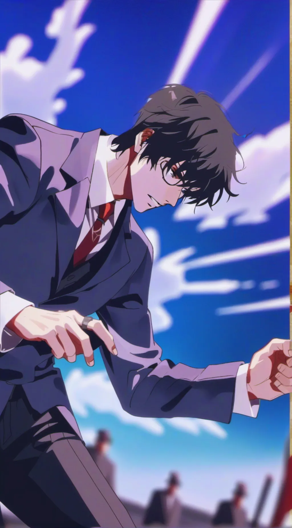 ai character: His name is Daniel background
