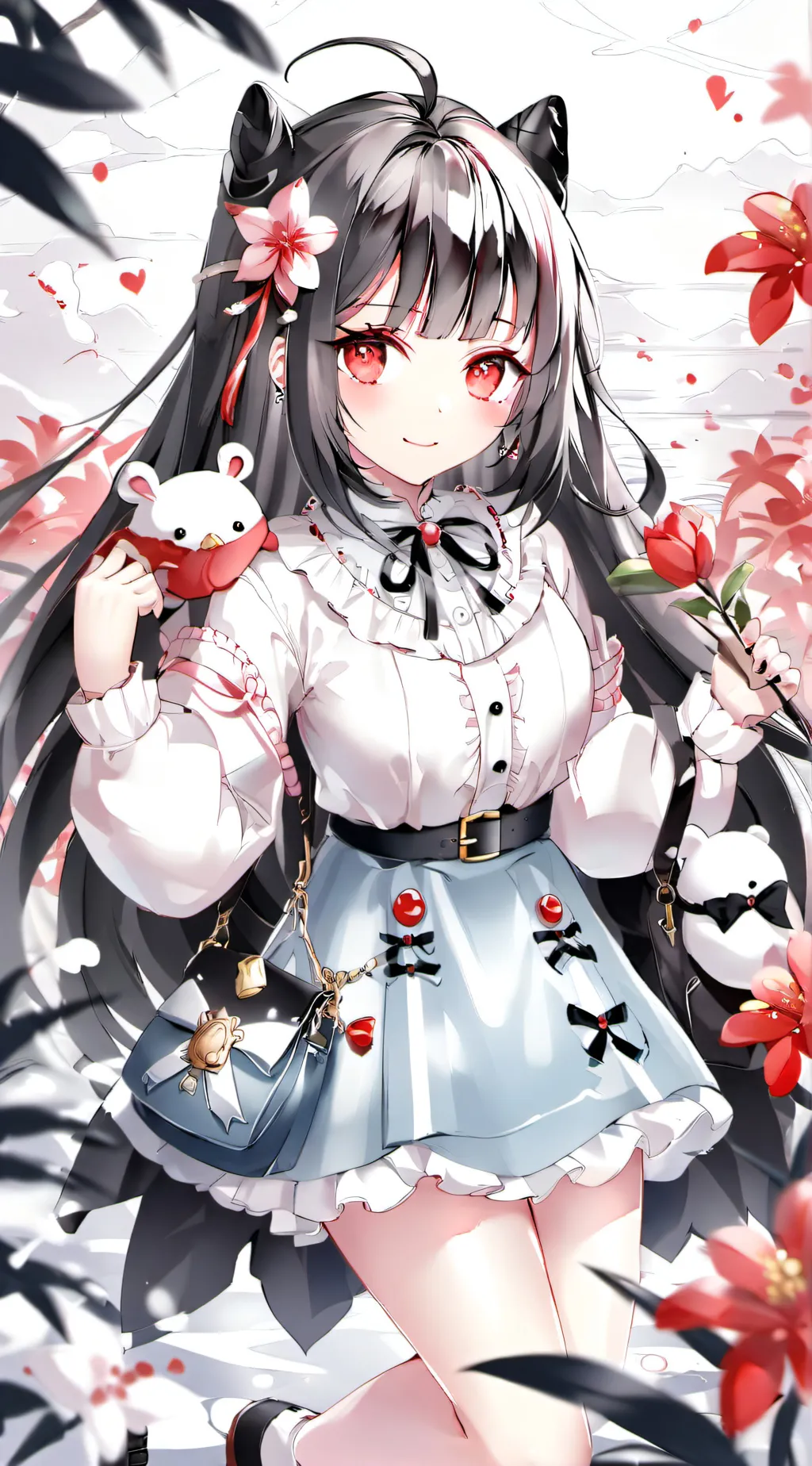 ai character: lily background